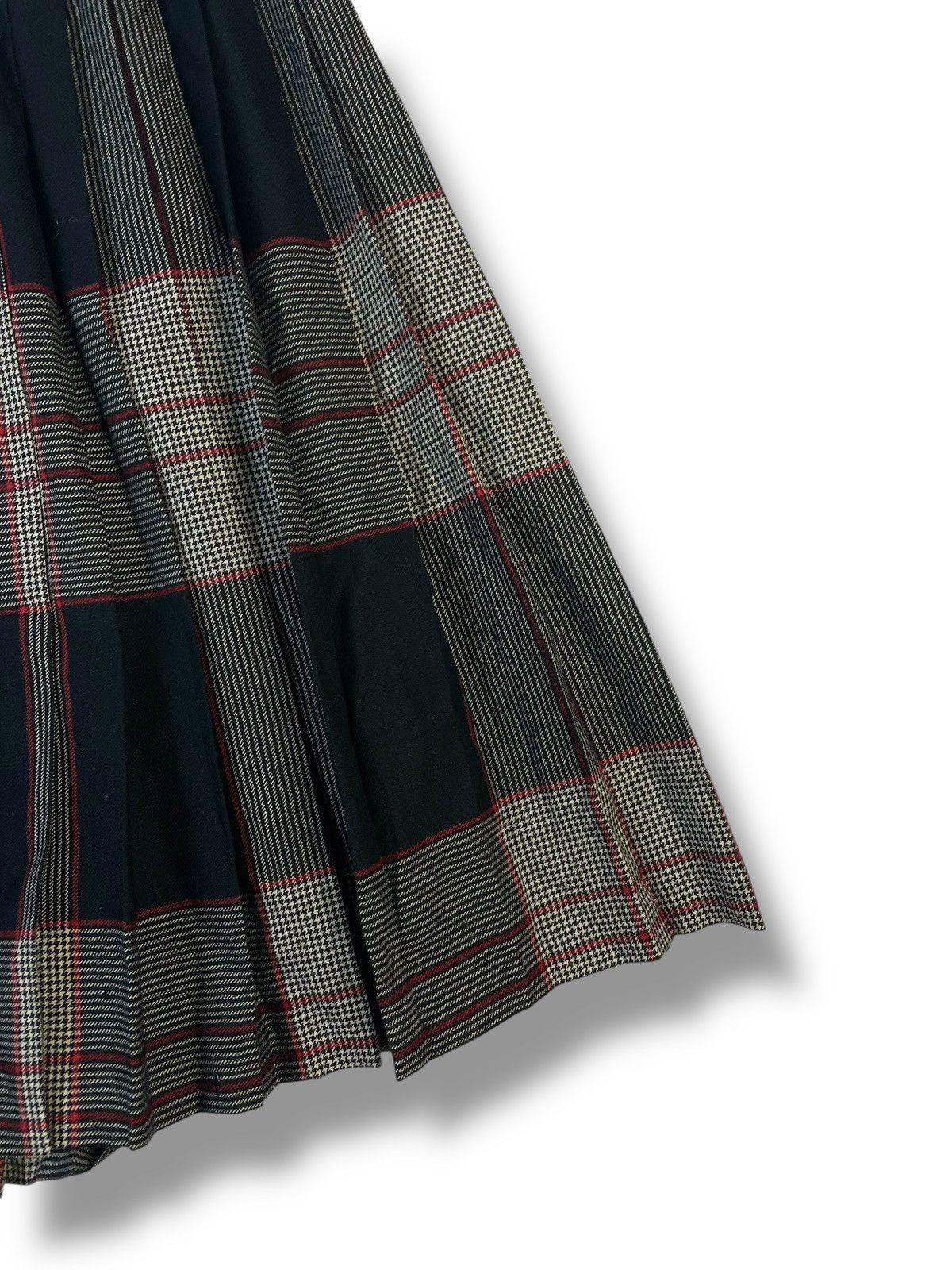 Yves Saint Laurent YVES SAINT LAURENT PARIS WOOL MIDI SKIRT Size 22" - 5 Thumbnail