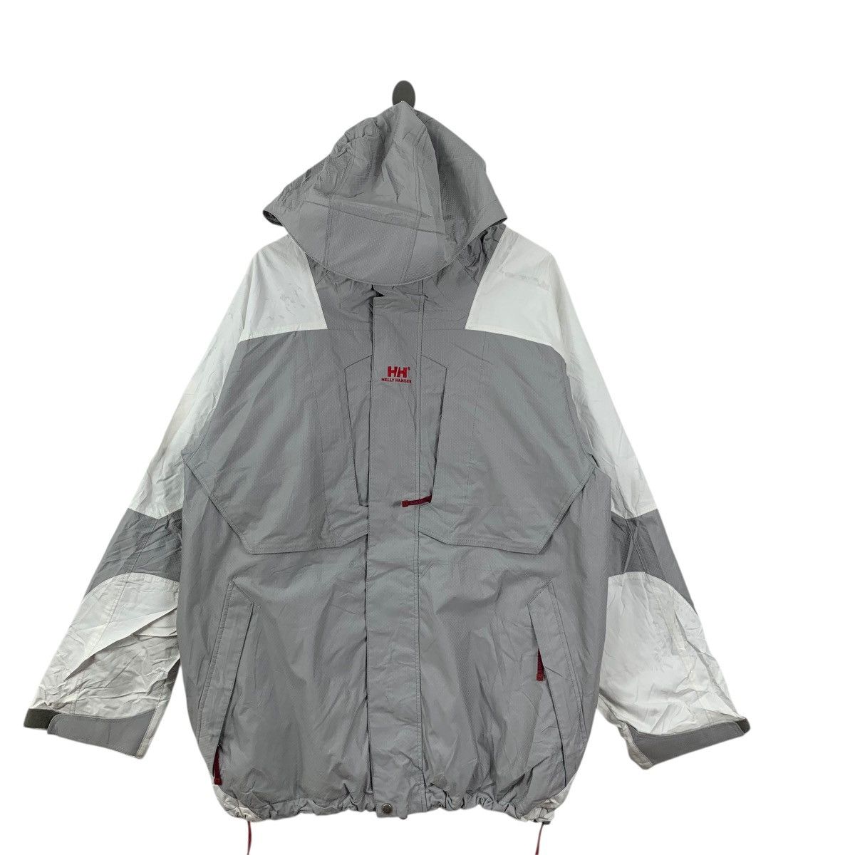 Helly Hansen Vintage HELLY HANSEN GORPCORE Technical Jacket Hoodie Size XL / US 12-14 / IT 48-50 - 3 Thumbnail