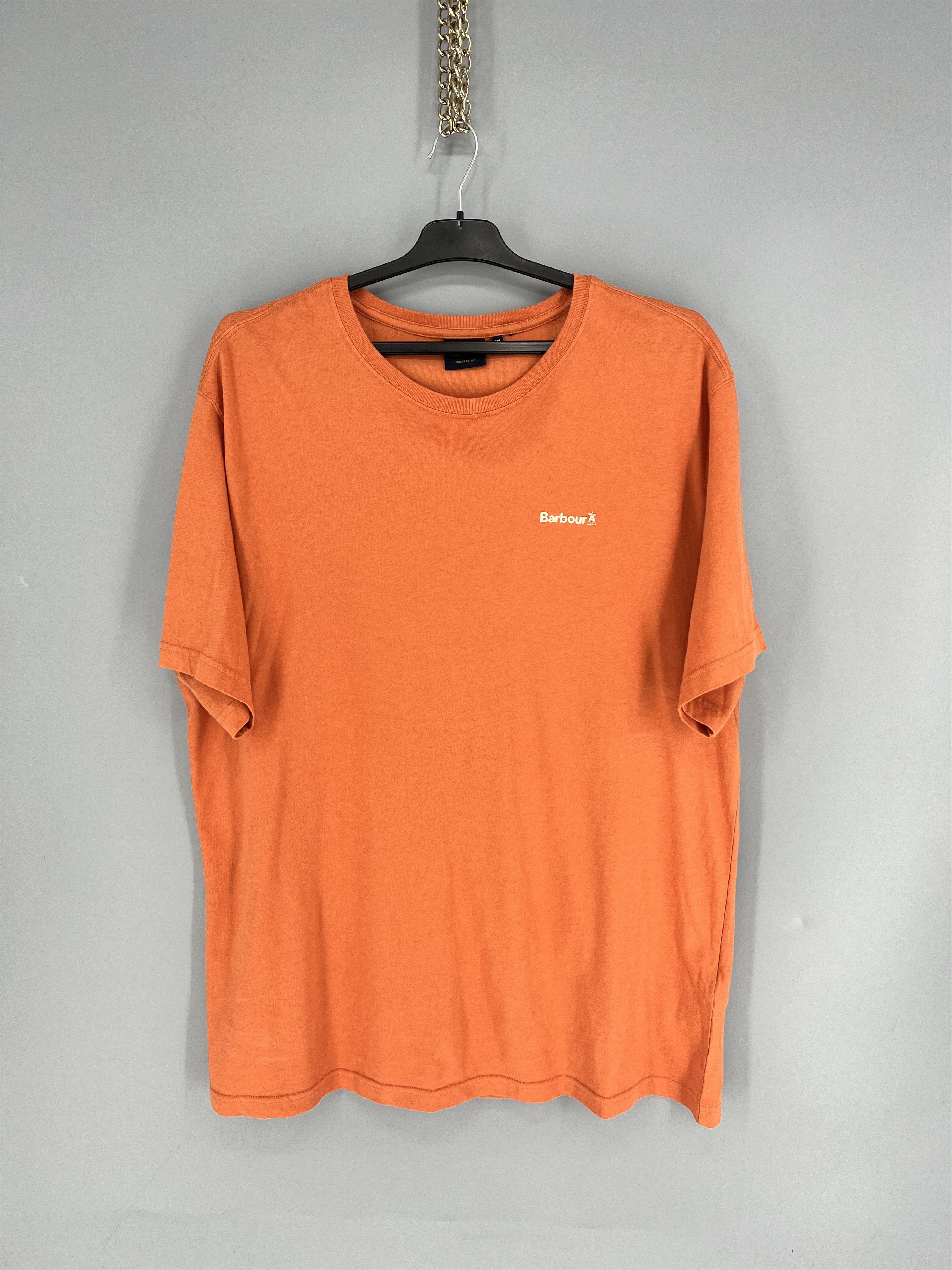 Barbour VINTAGE Mens Barbour International Big Logo T-Shirt Size 2xl Size US XXL / EU 58 / 5 - 2 Thumbnail