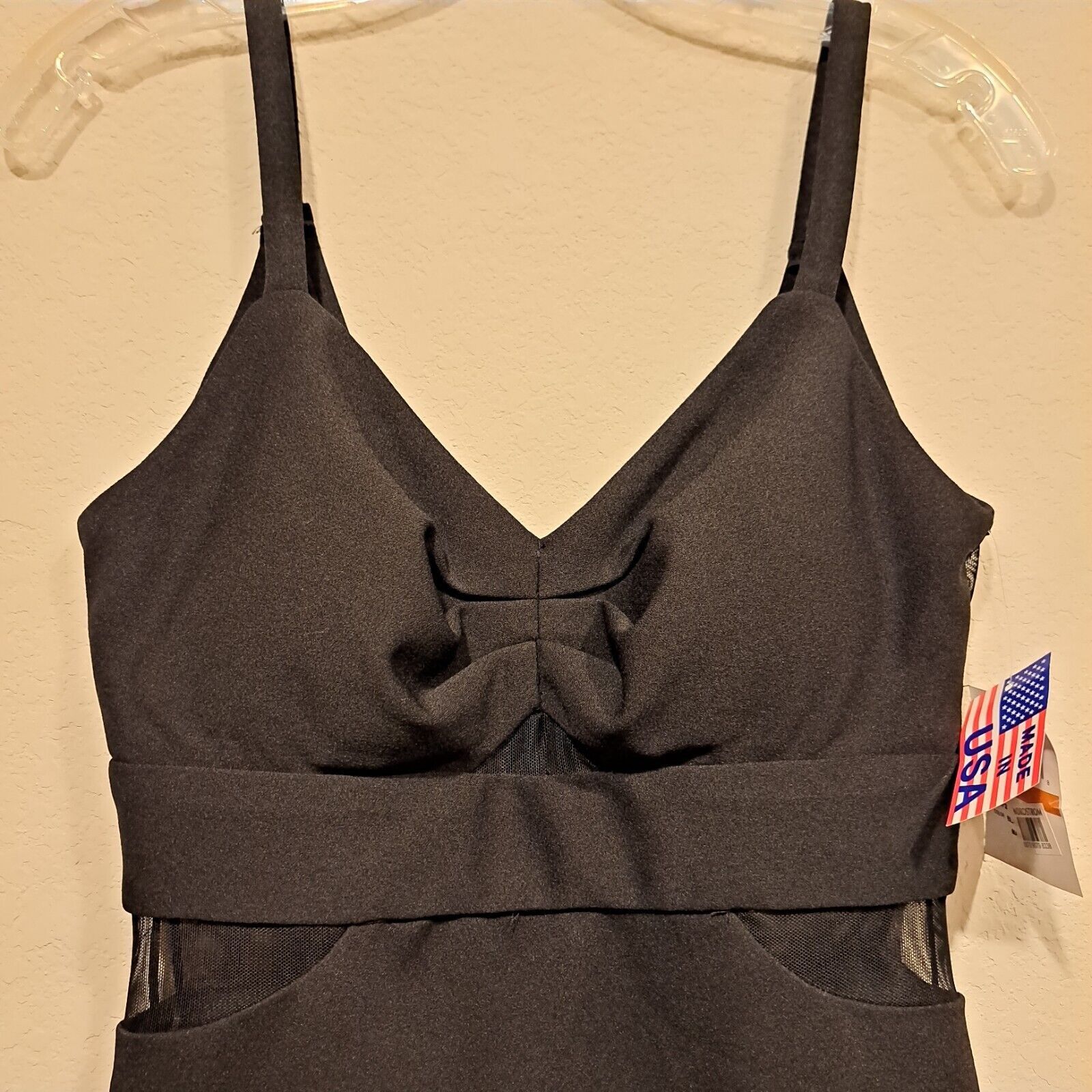 Other Morgan & Co. Junior Scuba Crepe Body-Con Dress Black Sz 3 Size S / US 4 / IT 40 - 7 Thumbnail