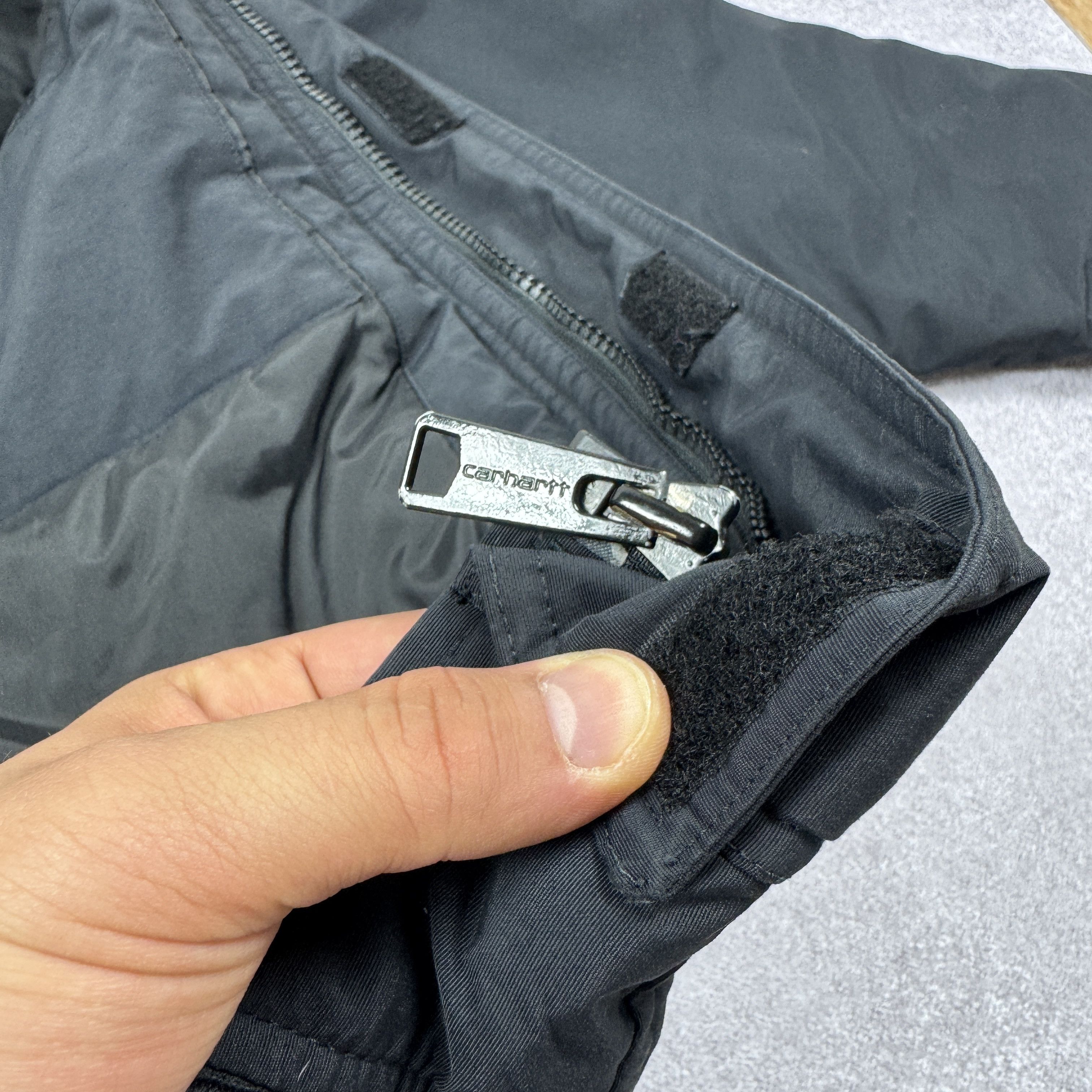 Carhartt × Carhartt Wip Men`s CARHARTT KODIAK BLOUSON NYLON WARM BLACK JACKET Size US XL / EU 56 / 4 - 10 Thumbnail