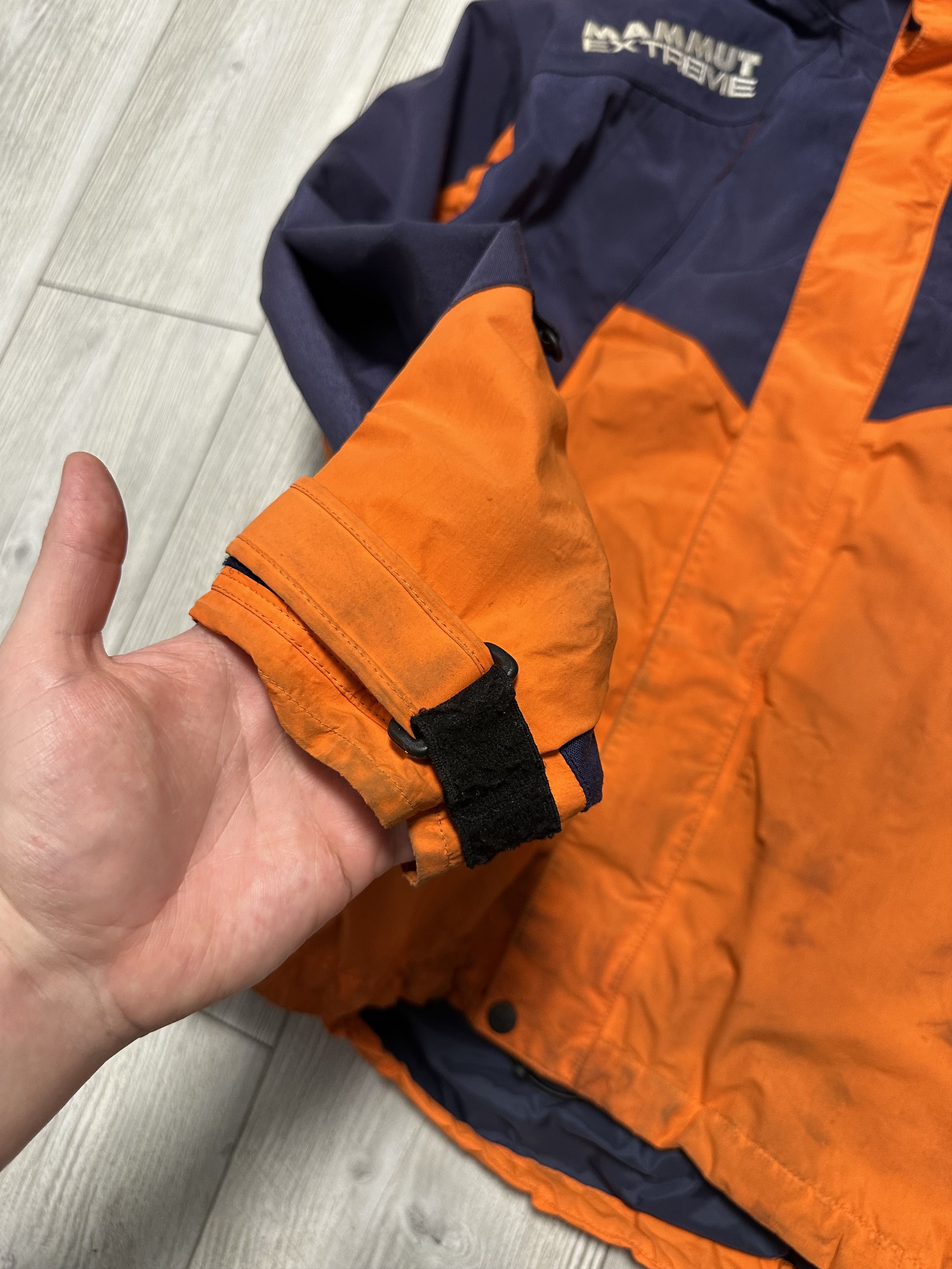 Mammut Mammut Extreme Vintage Orange & Blue Nylon Gore-Tex Jacket Size US L / EU 52-54 / 3 - 4 Thumbnail