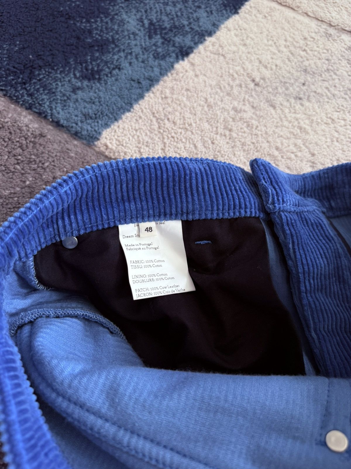 Wales Bonner Wales Bonner Cymbal Corduroy Jeans Size US 32 / EU 48 - 6 Thumbnail