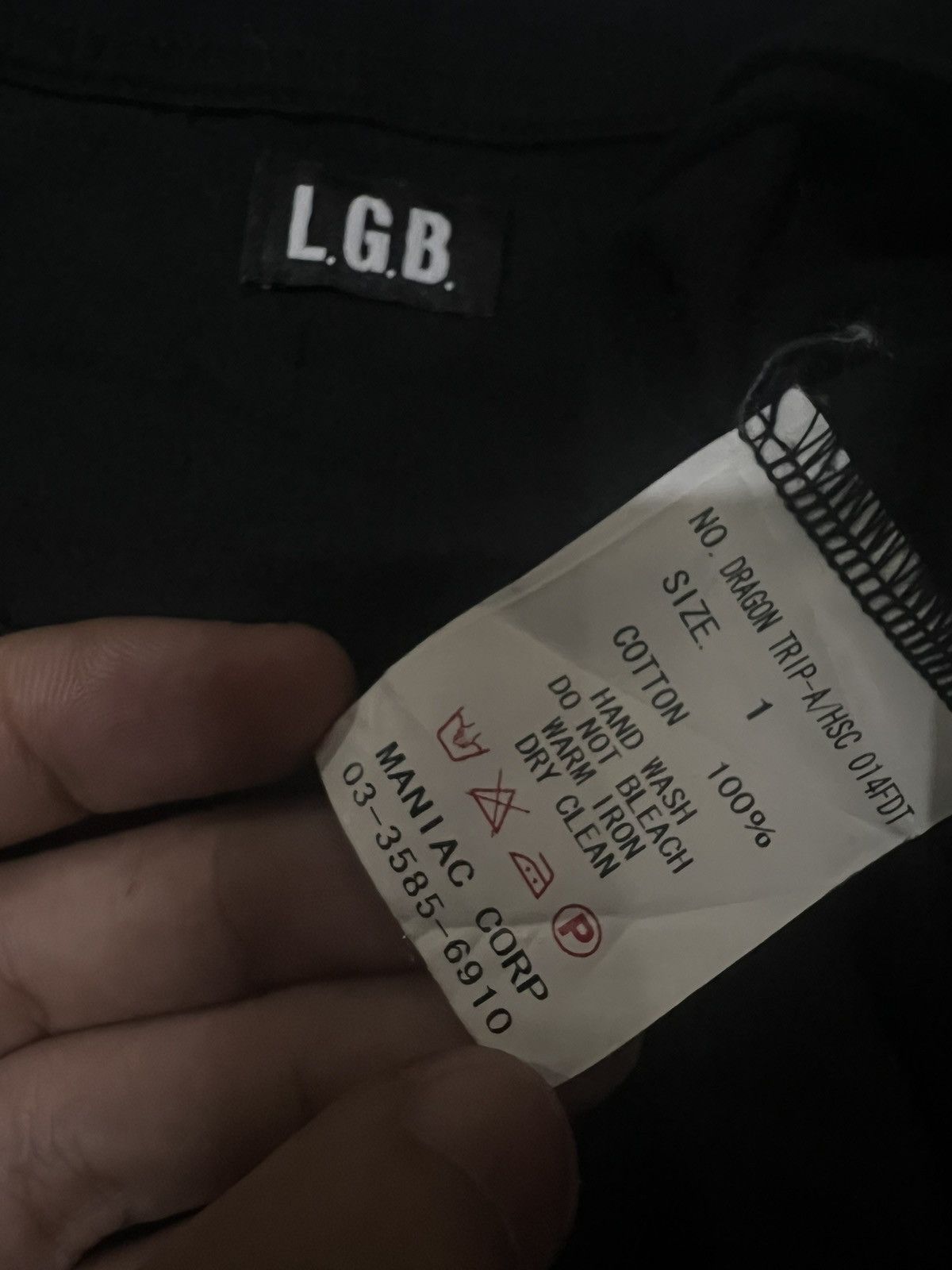 【初期希少】LGB Dragon Trip TK Ifsixwasnine L G B DRAGON TRIP T shirts y2k 00s archive ifsixwasnine vkei お兄