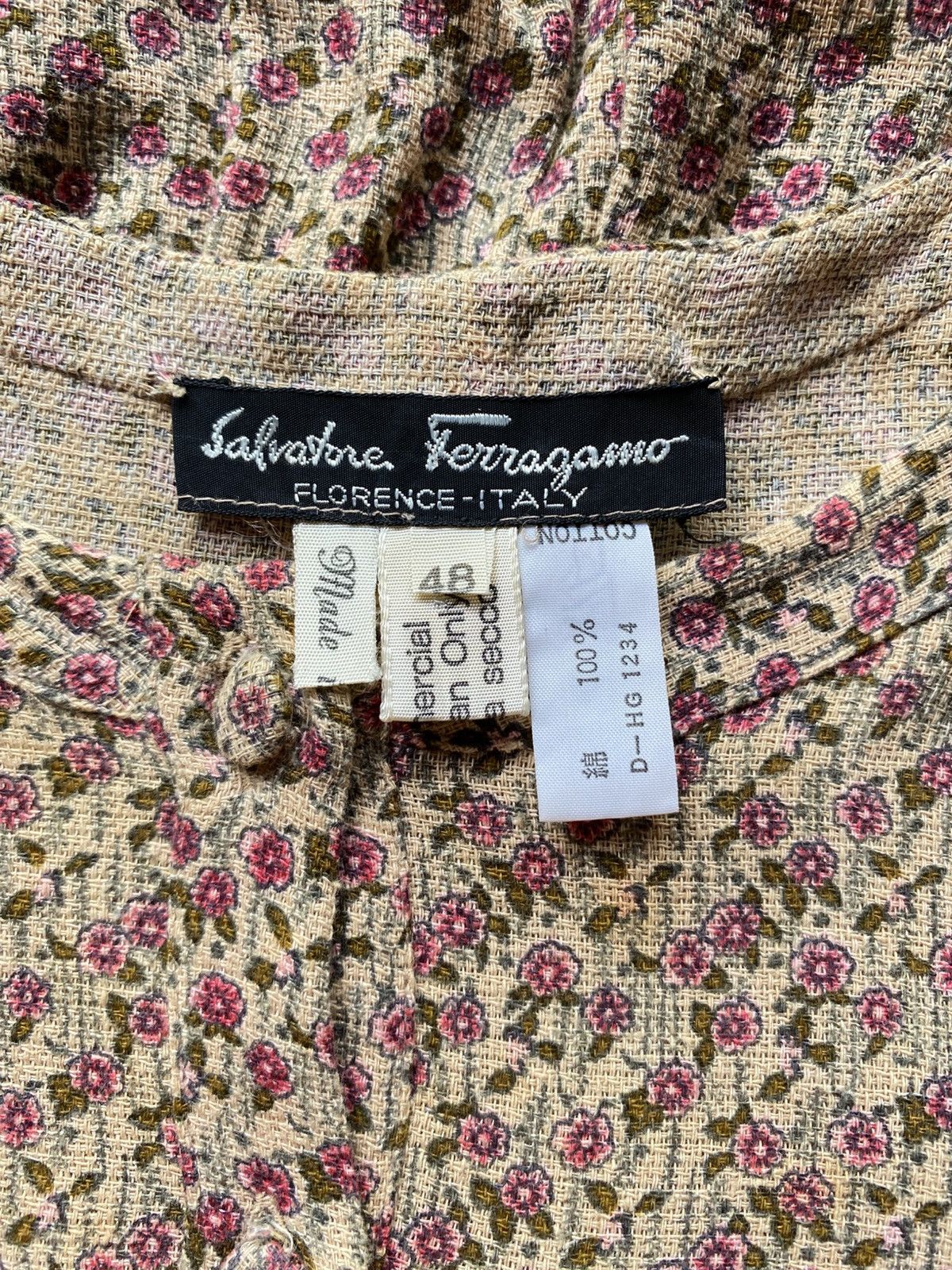 Salvatore Ferragamo Salvatore Ferragamo vintage dress Size XL / US 12-14 / IT 48-50 - 3 Thumbnail
