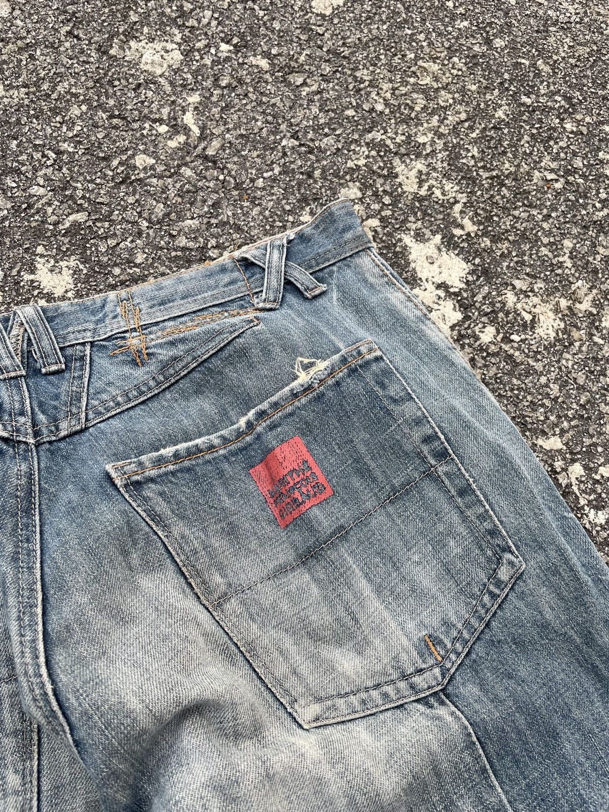 Marithe + Francois Girbaud Vintage Marithe Francois Girbaud Distressed Denim Size US 34 / EU 50 - 11 Thumbnail