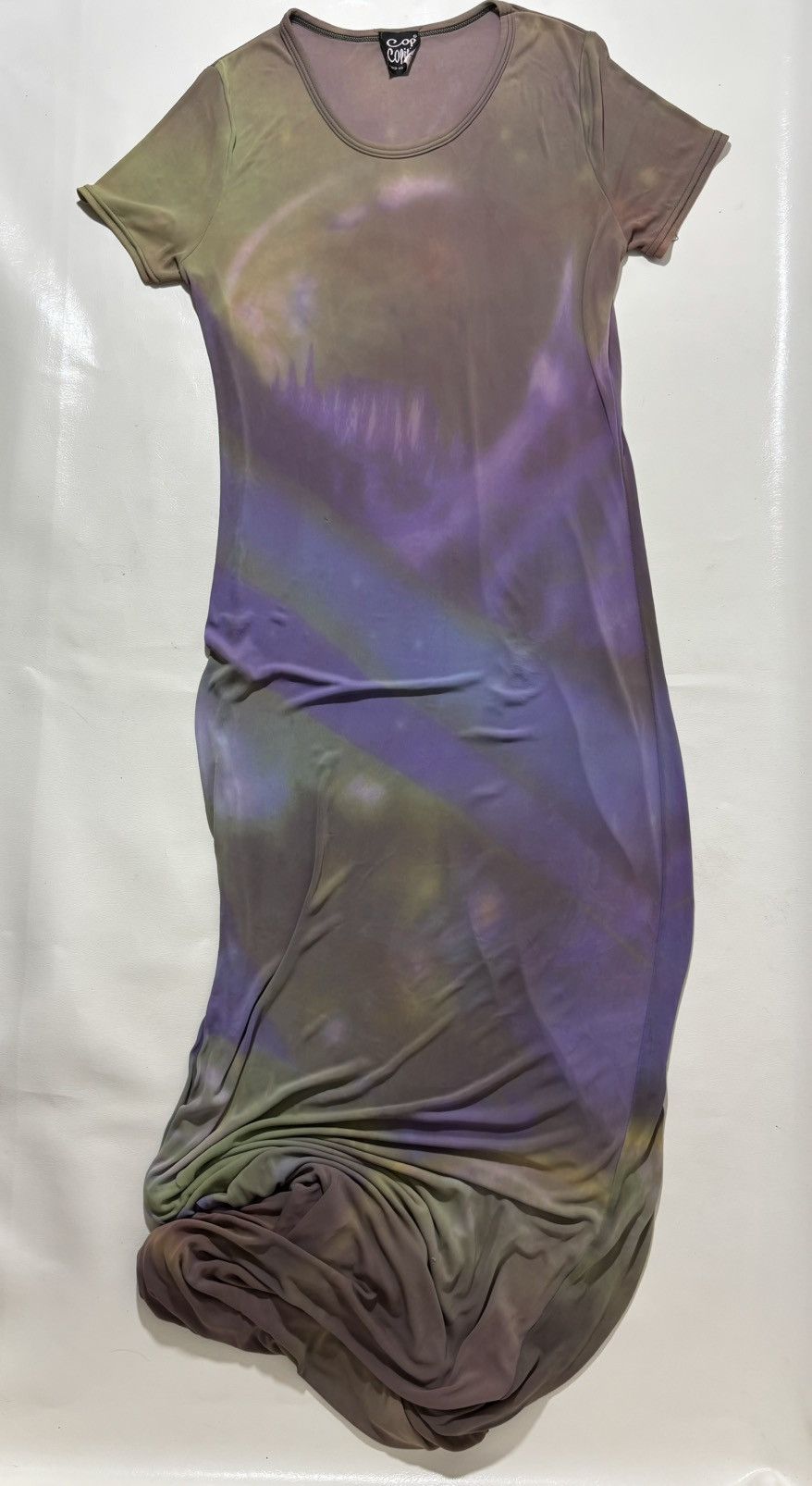 Cop Copine Cop Copine Galaxy Tie Dye Maxi Dress Size ONE SIZE - 1 Thumbnail