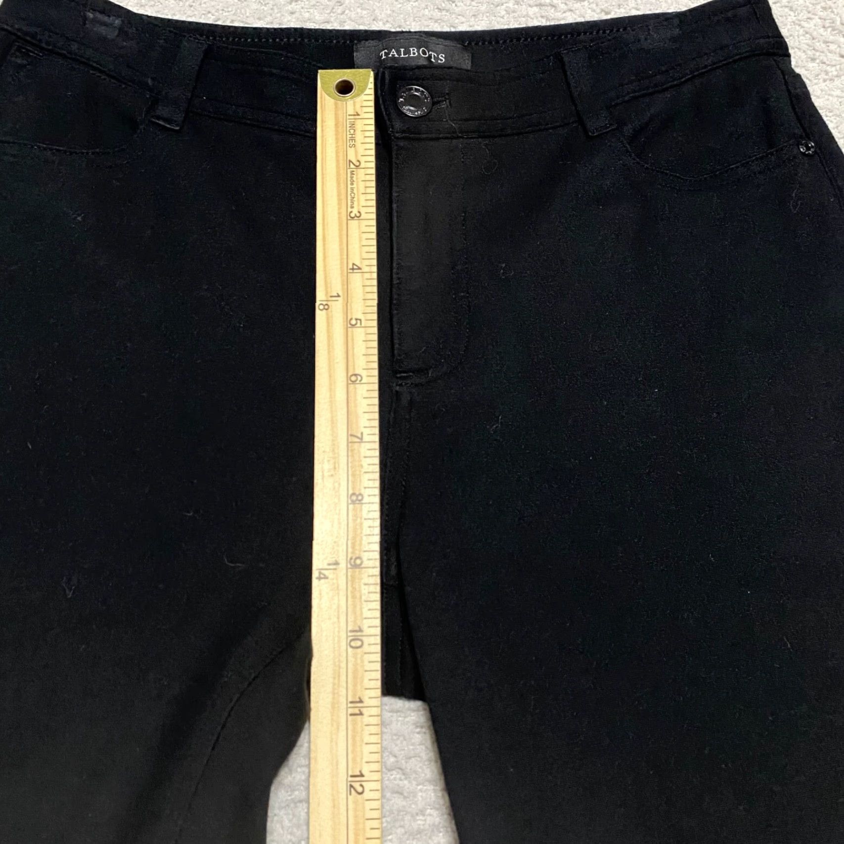 Talbots Talbots Pants Womens 4 Black Jegging Skinny Ankle Mid Rise Inseam 29 Inseam 29 Color Black Brand Talbots Size 4 Department Women Style Jegging Size 28" / US 6 / IT 42 - 4 Thumbnail