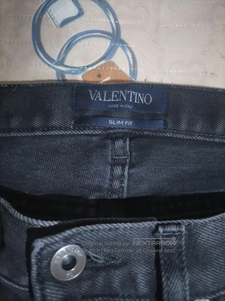 Valentino Valentino Men's black jeans Size US 31 - 5 Thumbnail
