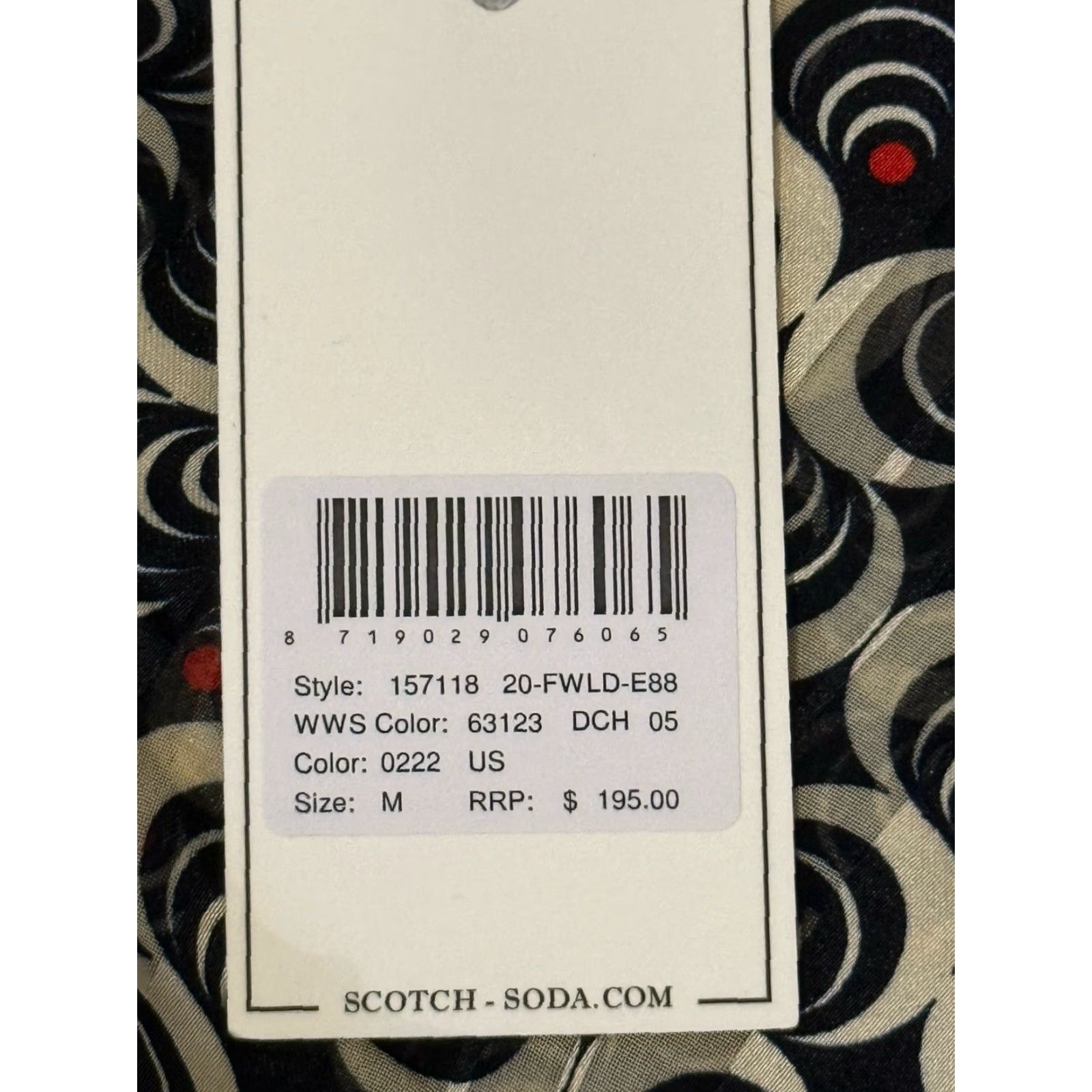 Scotch & Soda NWT Scotch & Soda Maxi Dress Bohemian Ruffle Ballon Sleeve V-Neck Multicolor Chiffon Long Zip Lined Polyester Women Size M Dress Size M / US 6-8 / IT 42-44 - 6 Thumbnail