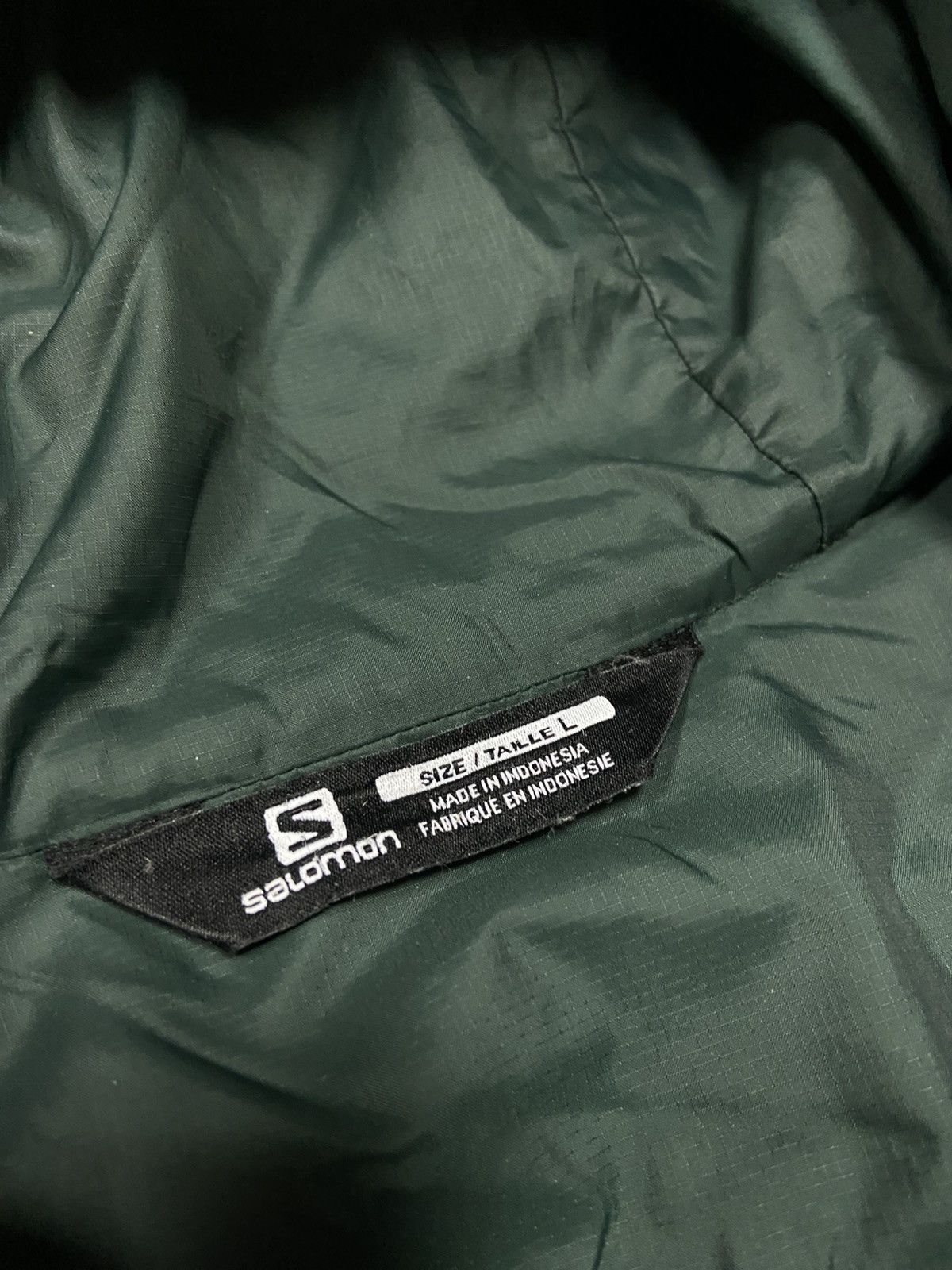 Salomon Salomon puffer zip jacket quilted Size US L / EU 52-54 / 3 - 7 Thumbnail