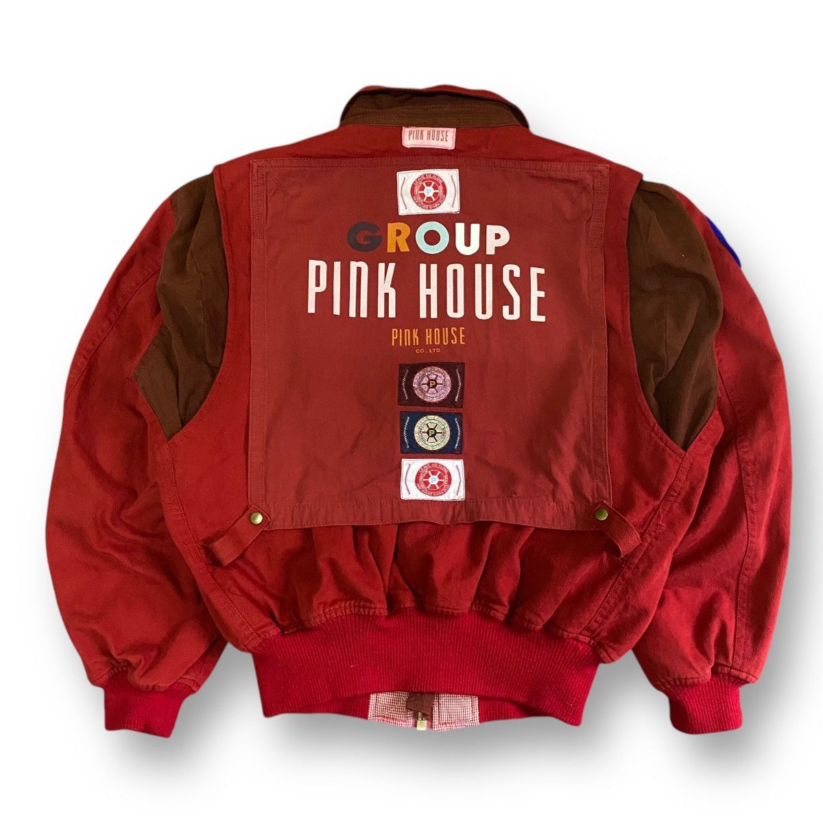 KARL HELMUT】90s crazy tag bomber jacket