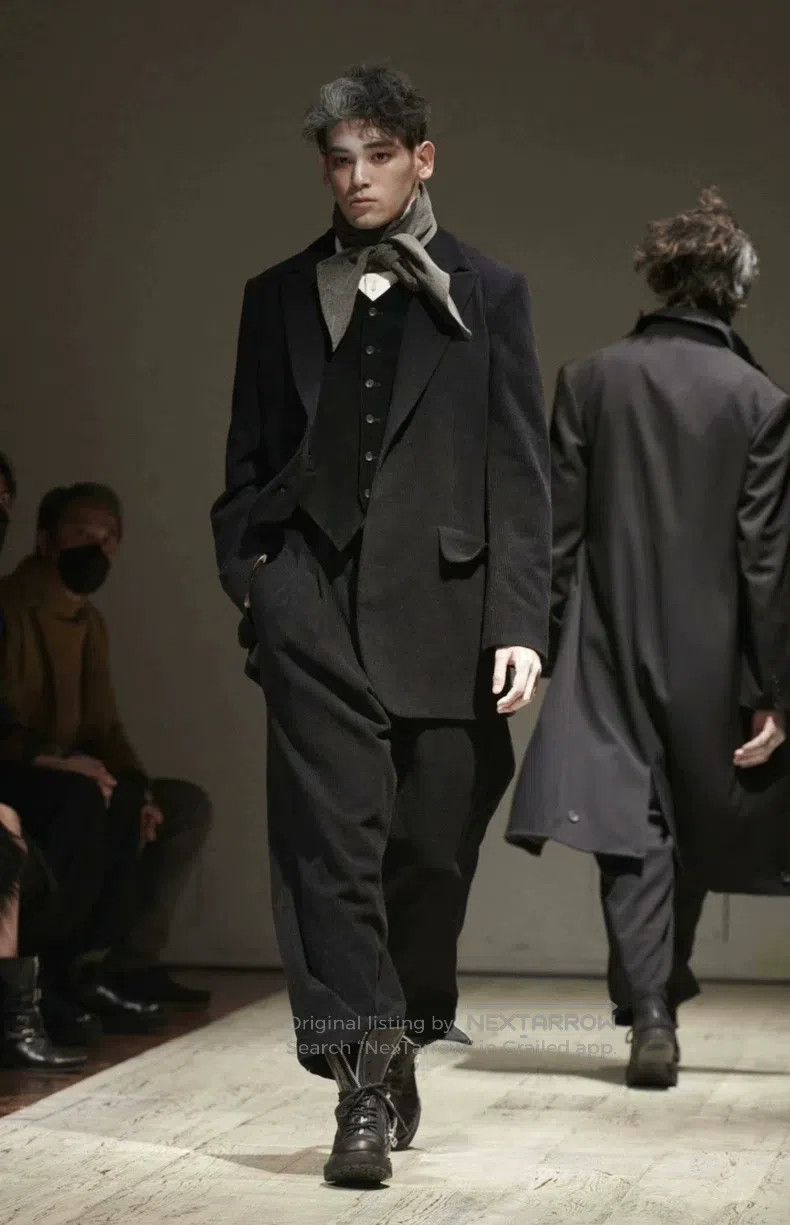 Yohji Yamamoto Yohji Yamamoto size 3 22 A/W corduroy wool blazer Size 36R - 1 Thumbnail