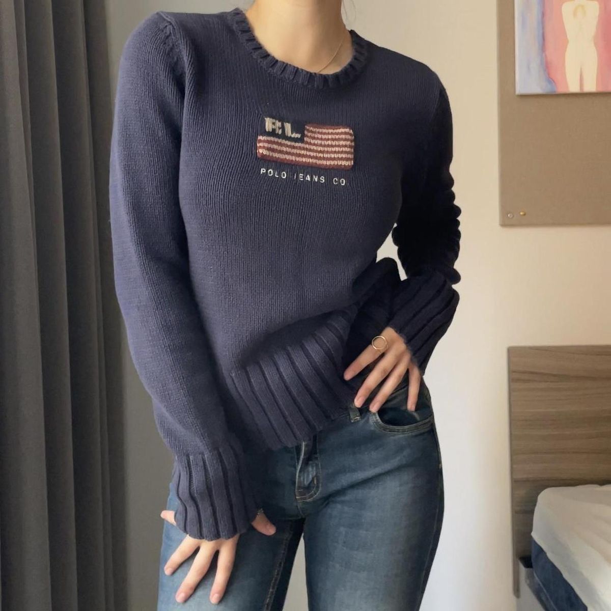 RL Flag Sweater