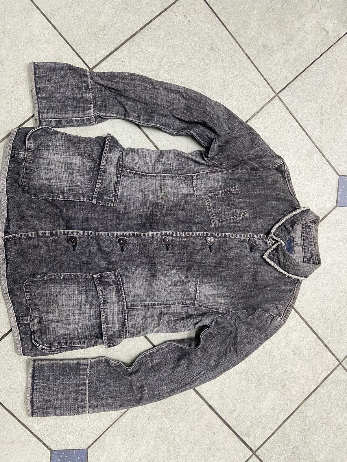 Robert Graham MARITHE FRANCOIS GRIBAUS DENIM JACKET Size M / US 6-8 / IT 42-44 - 3 Thumbnail