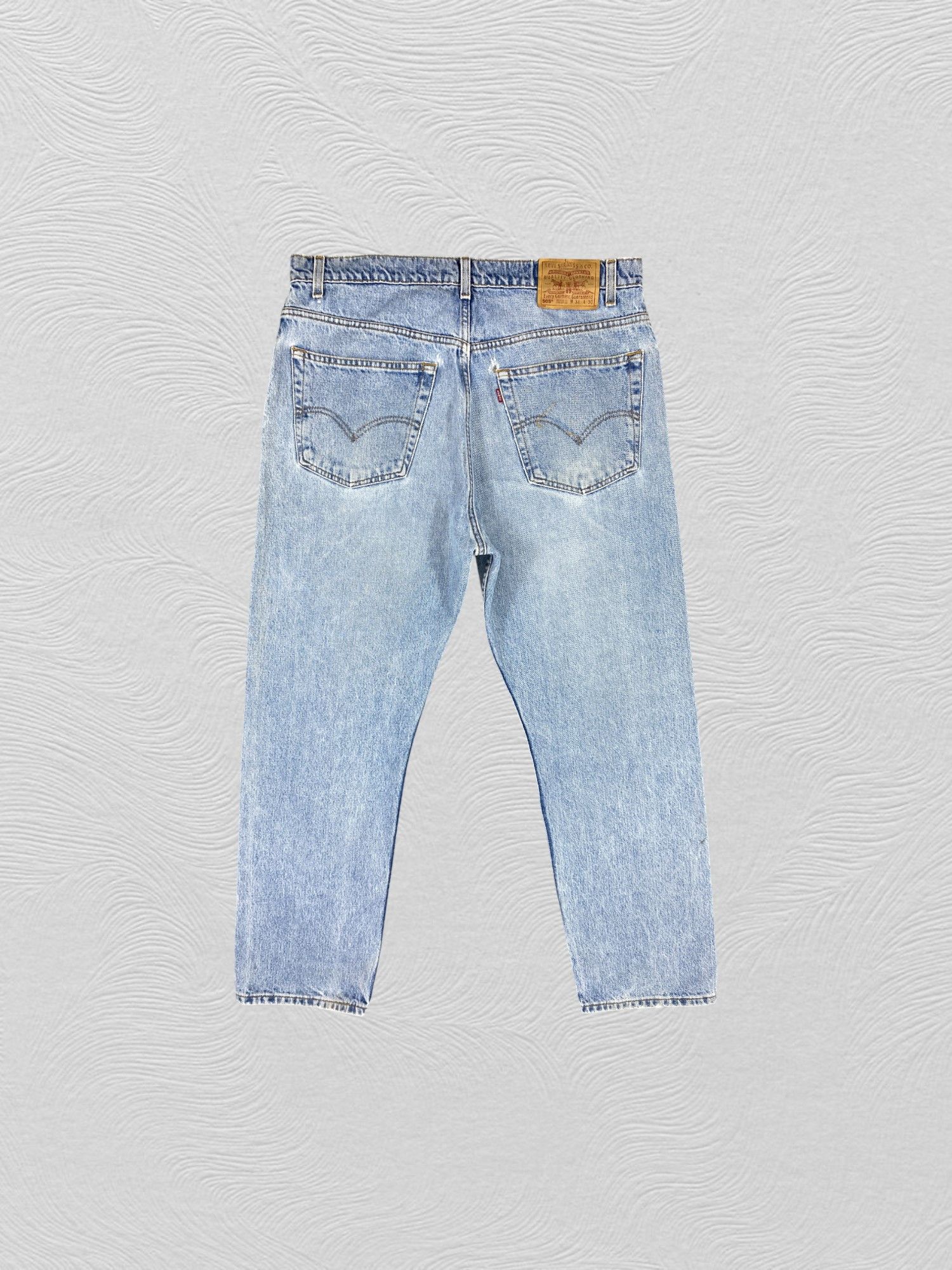 Levi's Blue Wash Vintage Levi's 505 Jeans 37x30.5 Denim -JN1835 Size US 37 - 2 Thumbnail