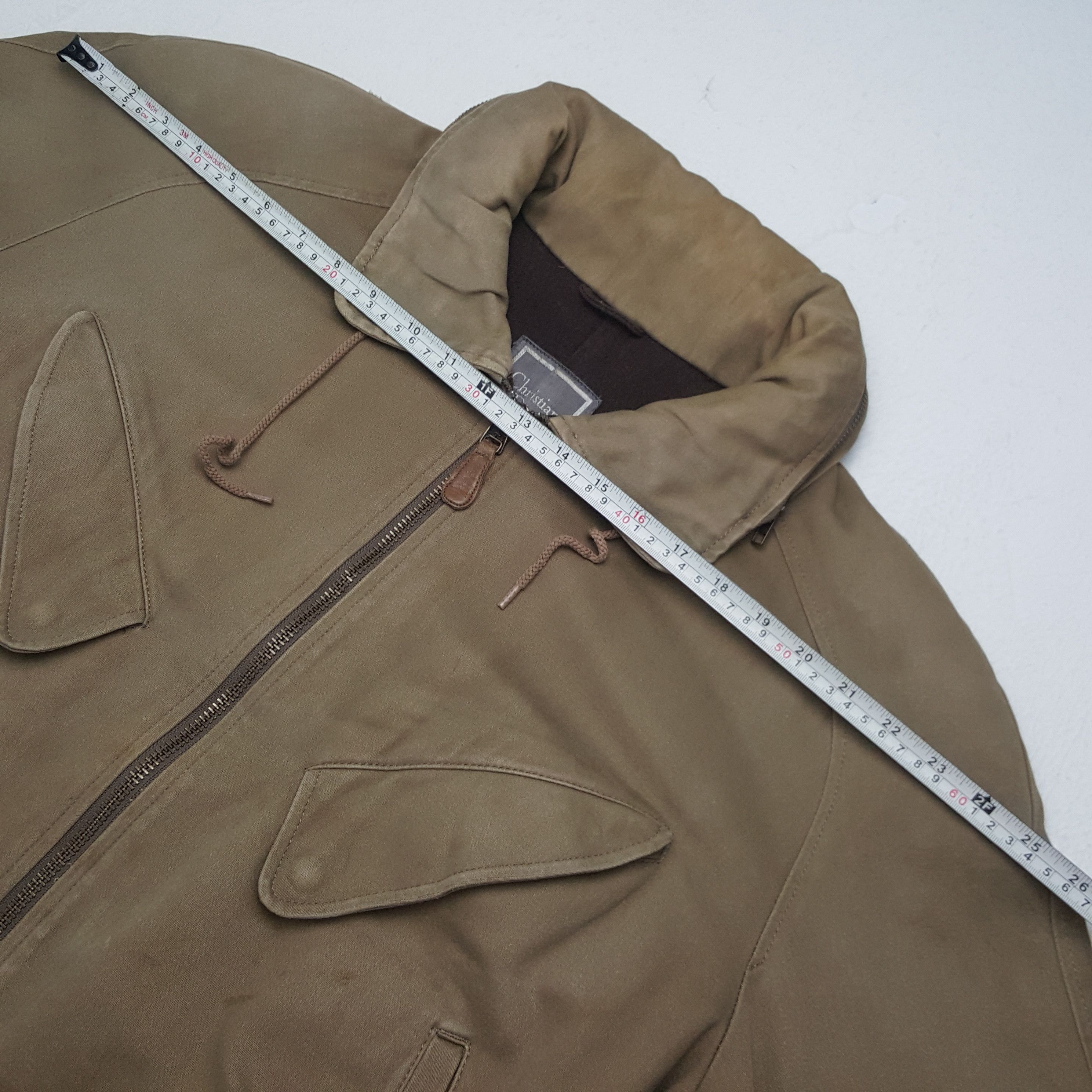 Christian Dior Monsieur × Vintage Vintage Christian Dior Custom Spell Out Zipper Jacket Size US M / EU 48-50 / 2 - 6 Thumbnail