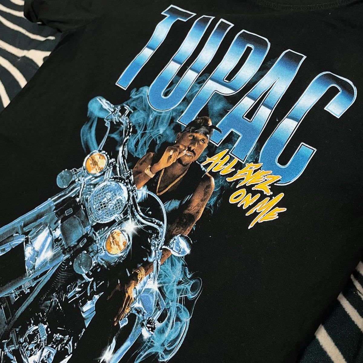 Rap Tees Rare Vintage Rap T-Shirt 2PAC y2k style. Size US S / EU 44-46 / 1 - 4 Thumbnail