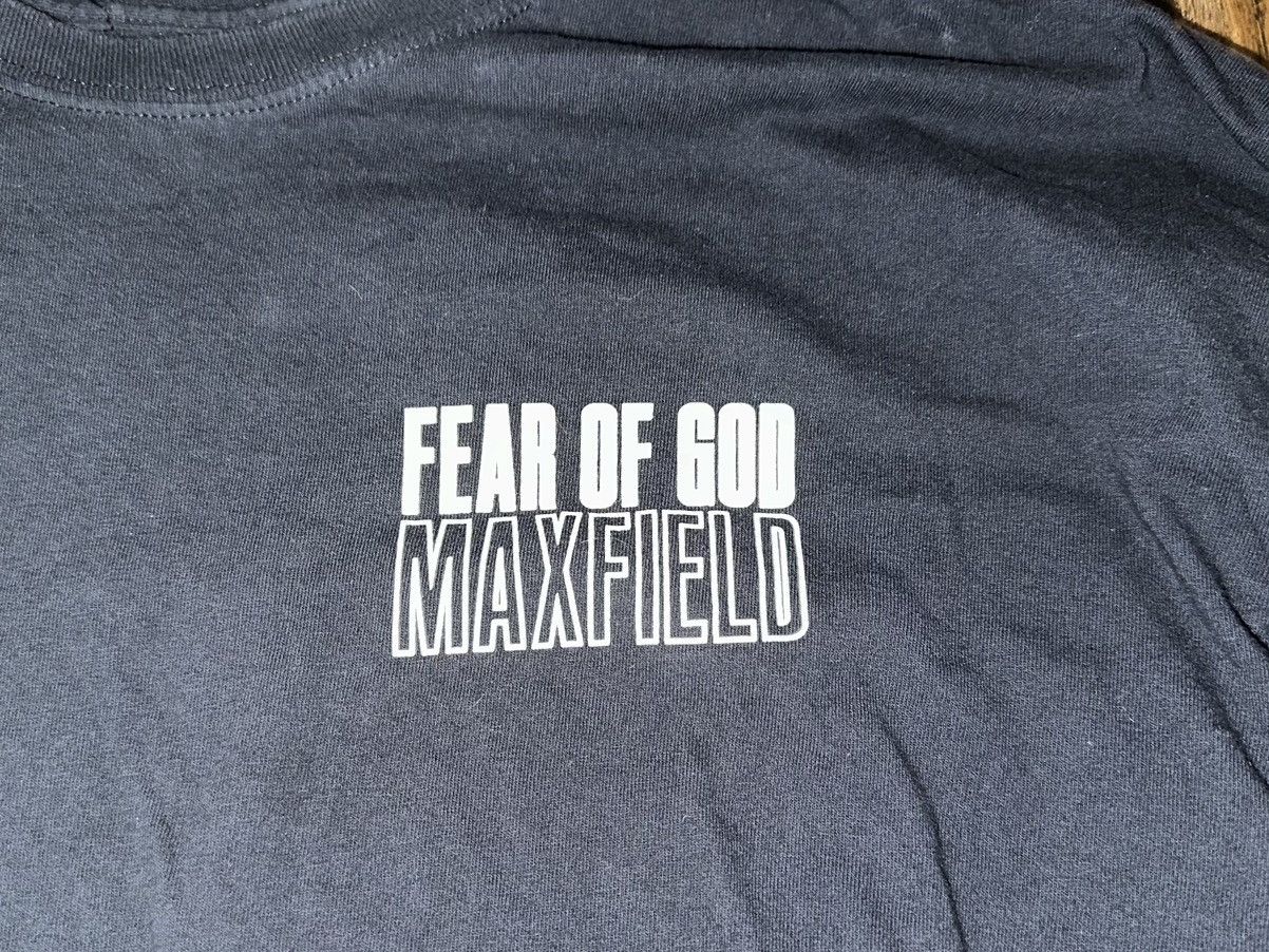 Fear of God × Maxfield Los Angeles Fear Of God Maxfield 2017 Long Sleeve Tshirt Mens Christmas Size US XXL / EU 58 / 5 - 4 Thumbnail