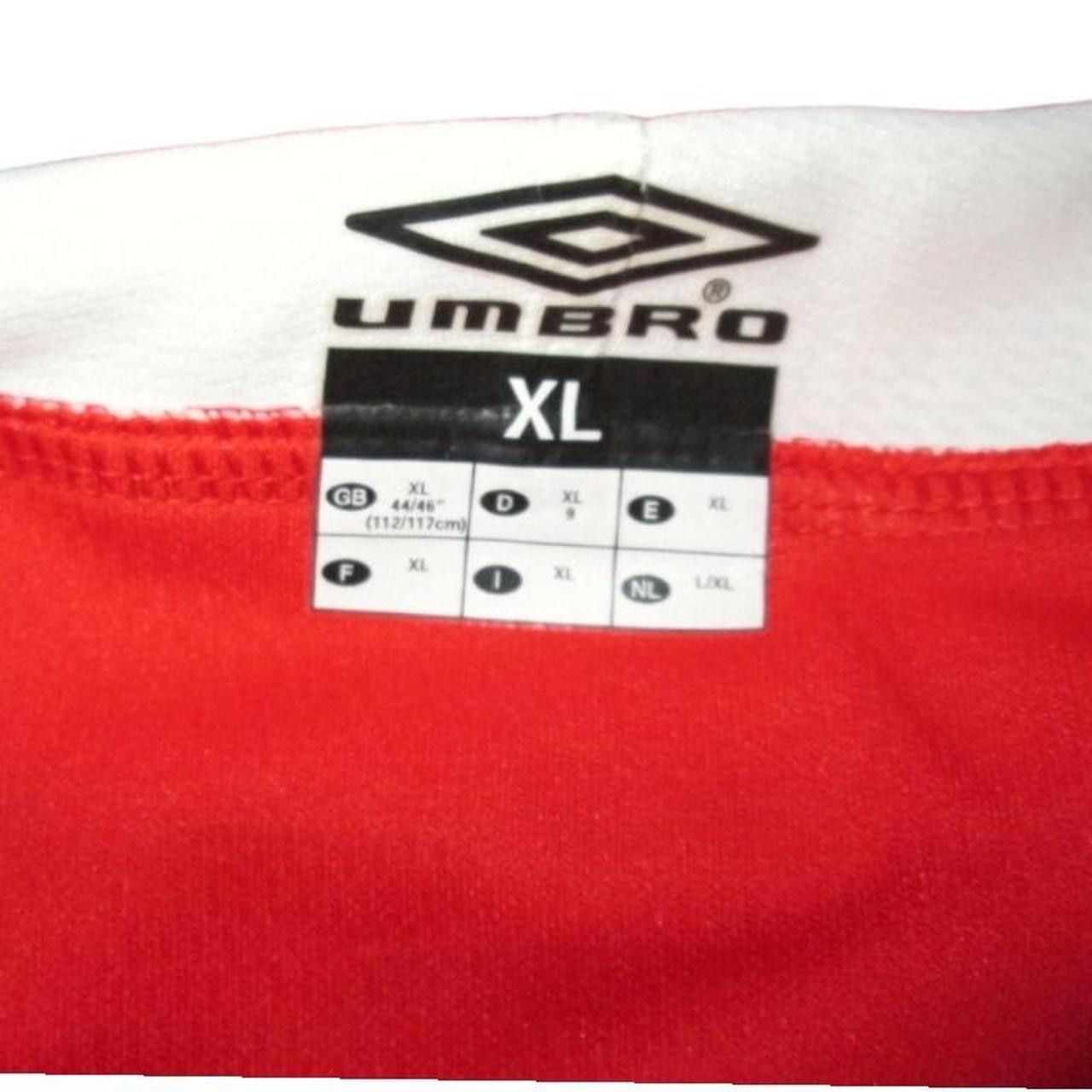 Umbro Real Valladolid Spain 2001 2002 Away Shirt Jersey camiseta Size US XL / EU 56 / 4 - 4 Thumbnail