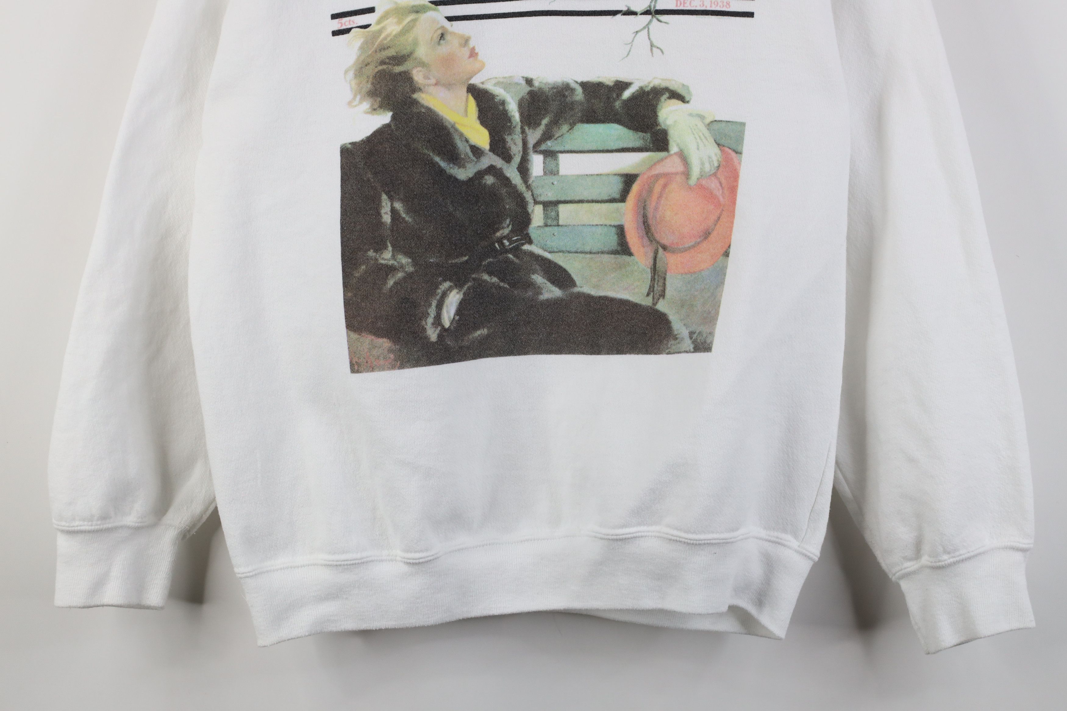 Vintage Vintage 90s Saturday Evening Post Crewneck Sweatshirt USA Size M / US 6-8 / IT 42-44 - 3 Thumbnail