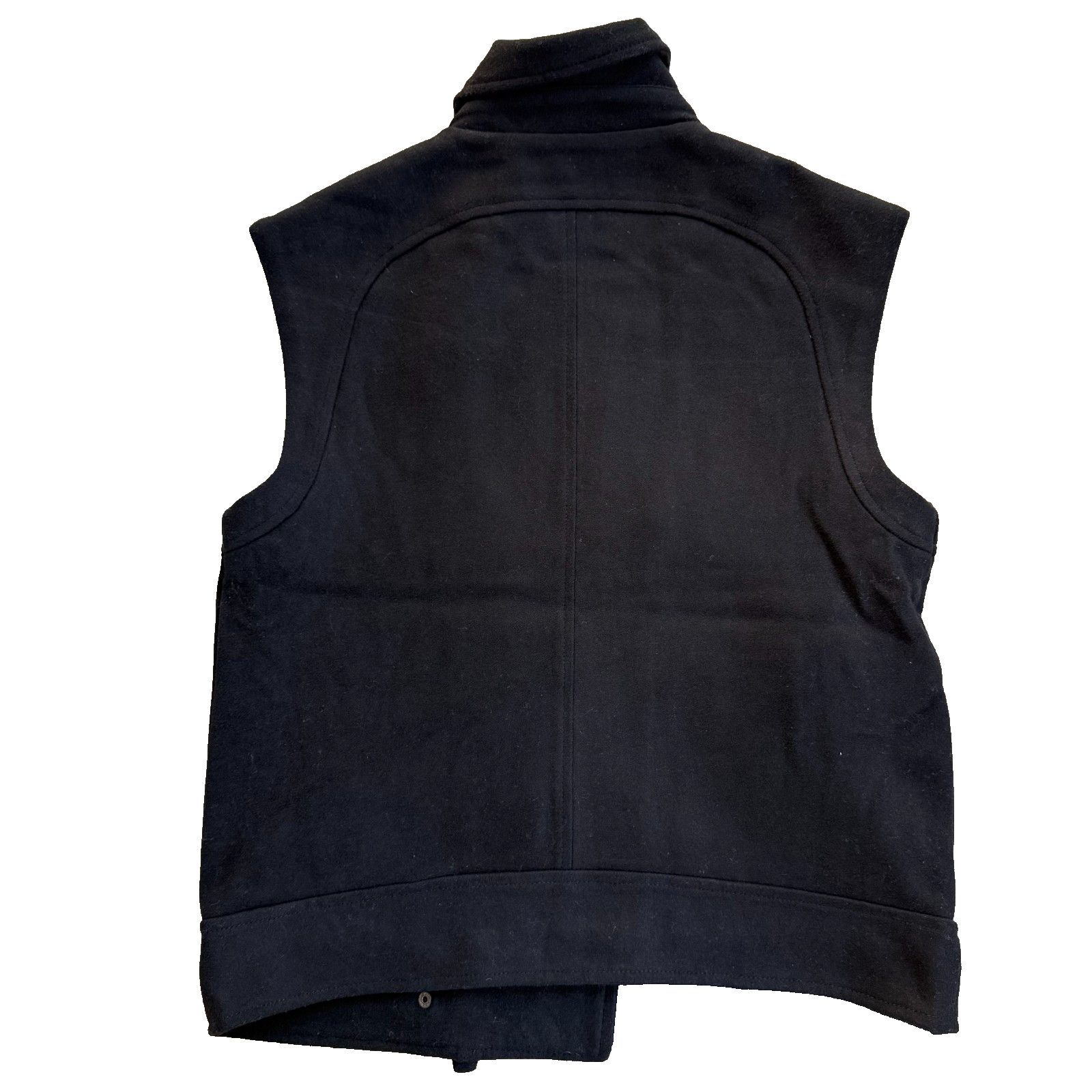Calvin Klein Calvin Klein Wool Blend Moto Vest Womens M Slim Black Size US M / EU 48-50 / 2 - 3 Thumbnail