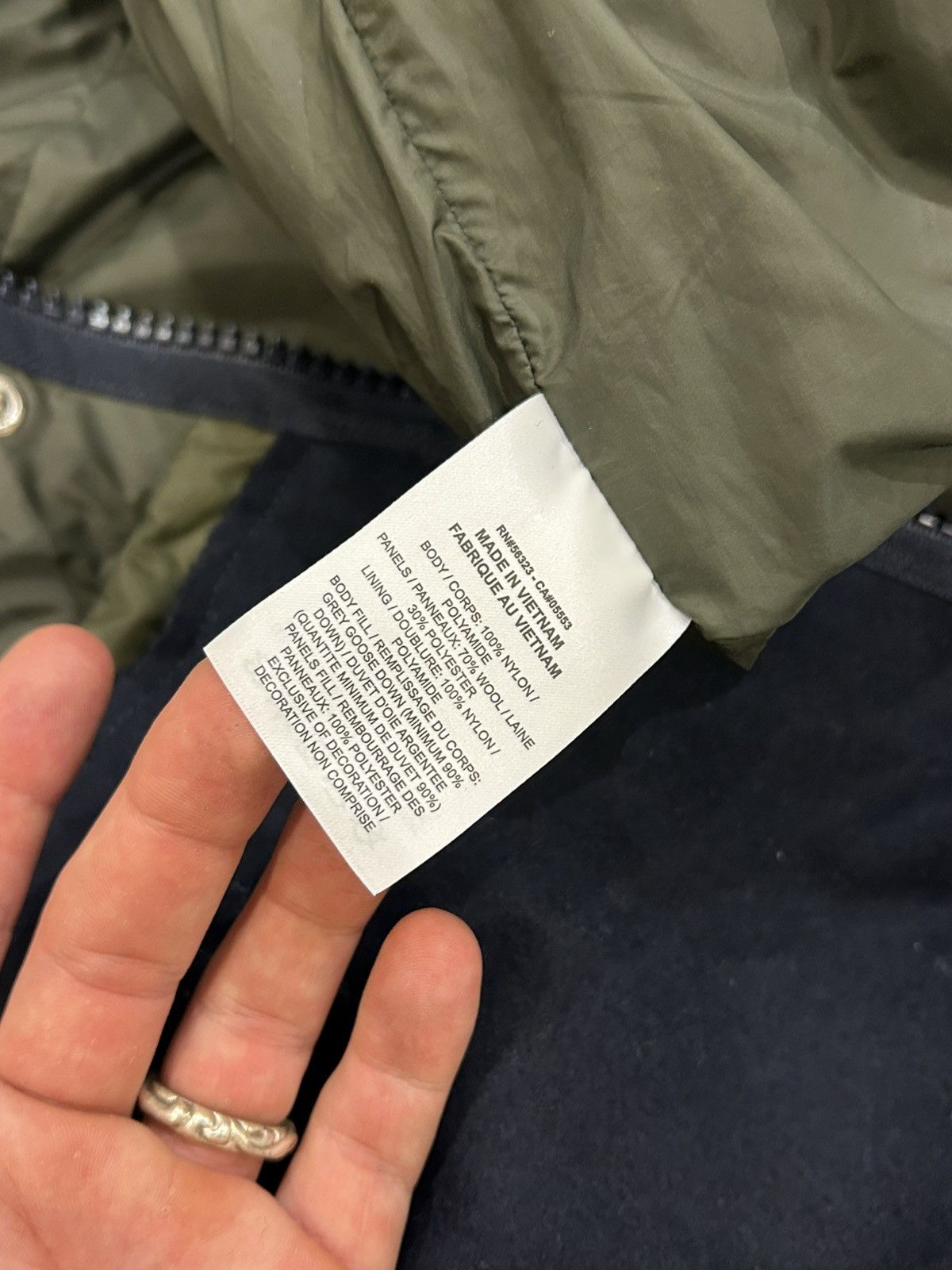 Nike × Sacai Nike X Sacai NRG Down Parka Size US XXL / EU 58 / 5 - 6 Thumbnail