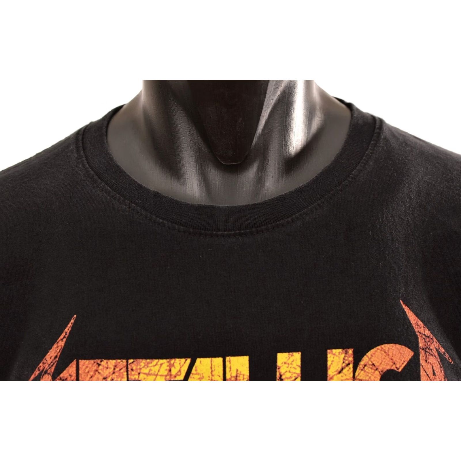 Vintage VINTAGE Red Rock of the T-Shirts Metallica Metal T-Shirt Tee Shirt M Black Mens T-Shirt 90s Rock Concert Size US M / EU 48-50 / 2 - 3 Thumbnail