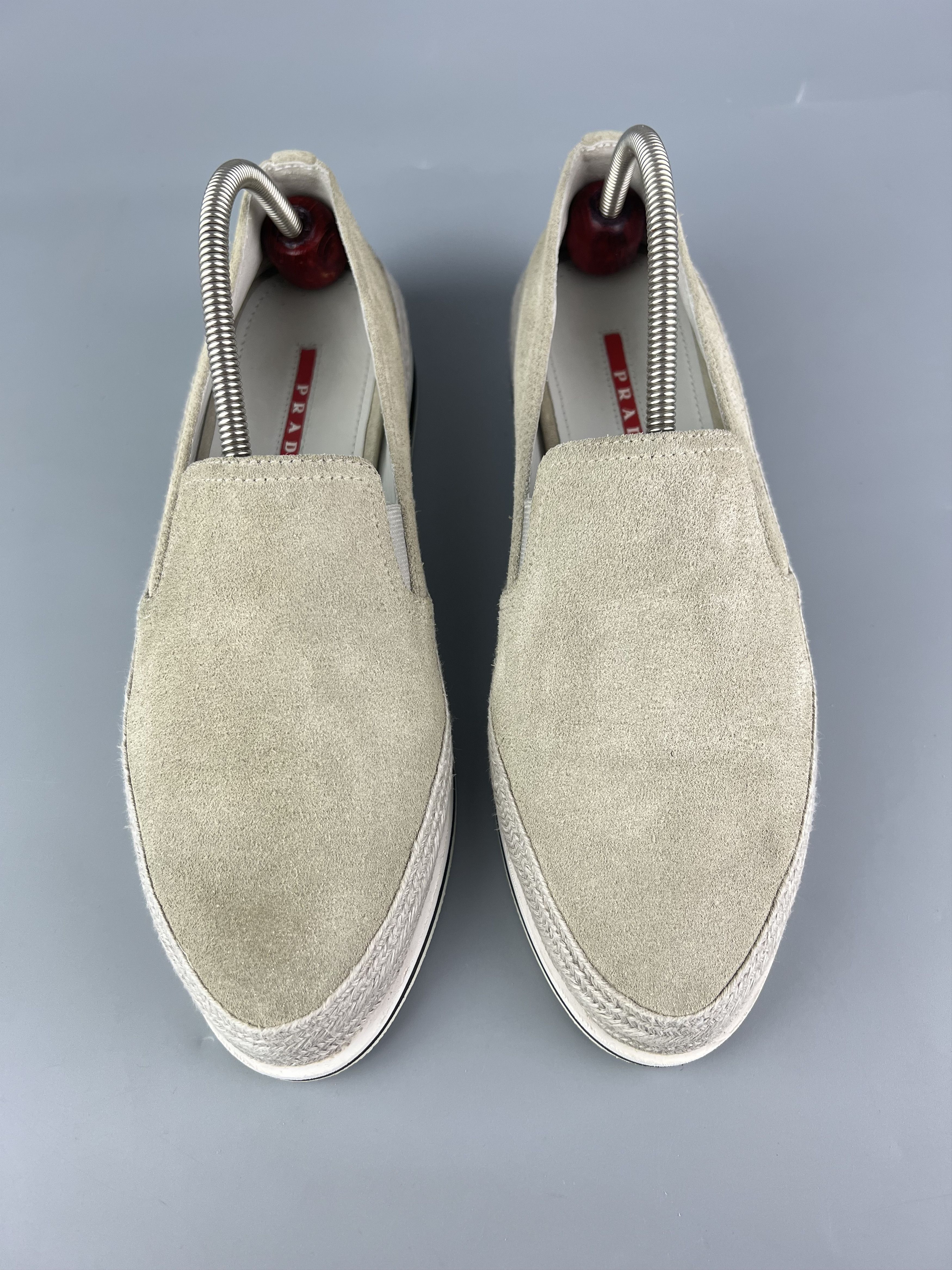 Prada Prada Suede Espadrilles Slip On Size 37 Size US 6 / IT 36 - 4 Thumbnail
