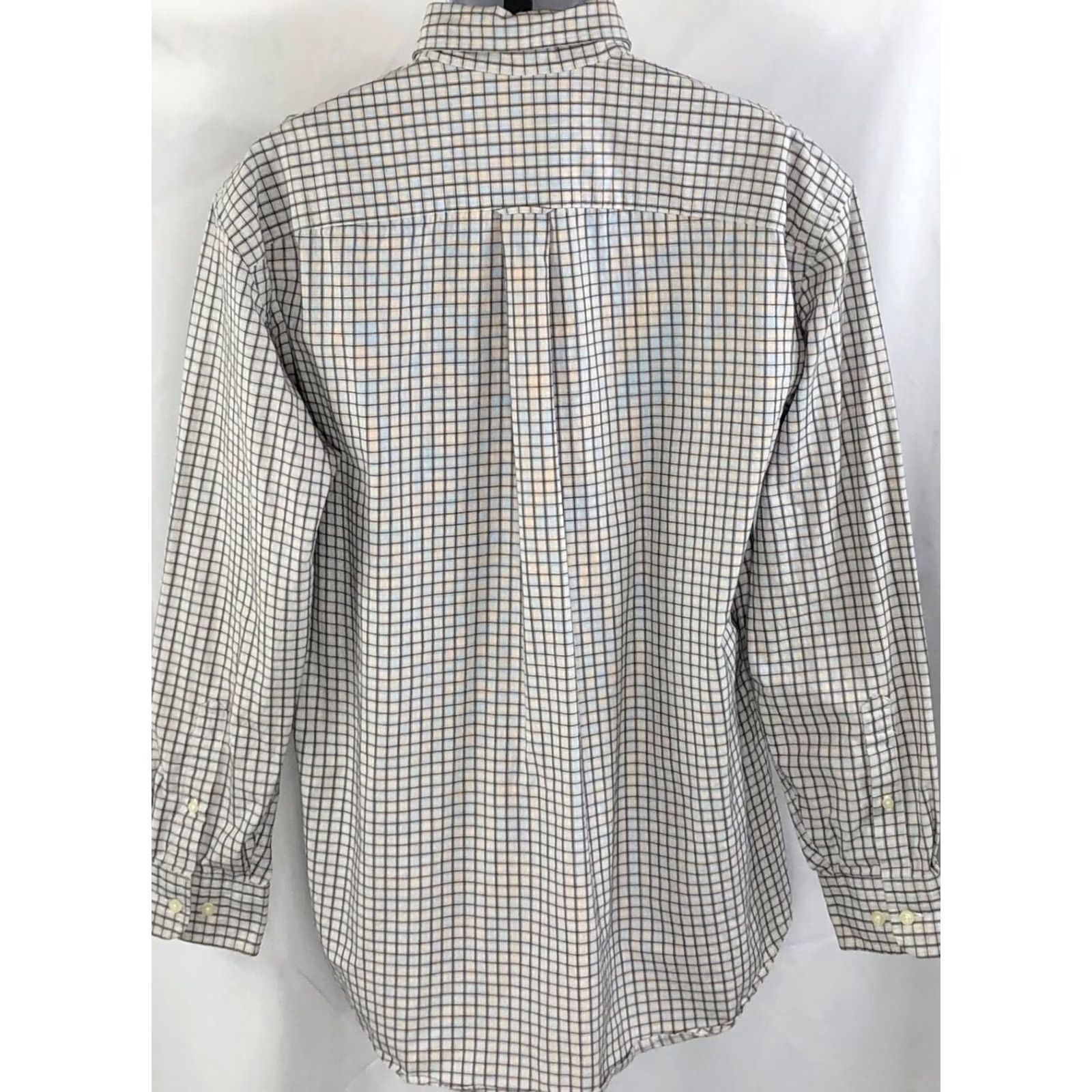 Nautica Nautica Shirt Mens L Gray button Plaid Check Lon Sleeve career Preppy Academia Size US L / EU 52-54 / 3 - 3 Thumbnail