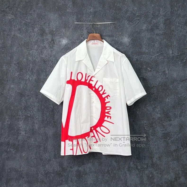 Valentino Valentino Printed cotton short-sleeved shirt Size US S / EU 44-46 / 1 - 1 Thumbnail