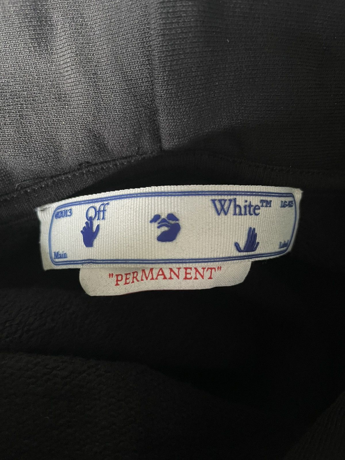 Off-White Black Off-White Hoodie Size US XL / EU 56 / 4 - 5 Thumbnail