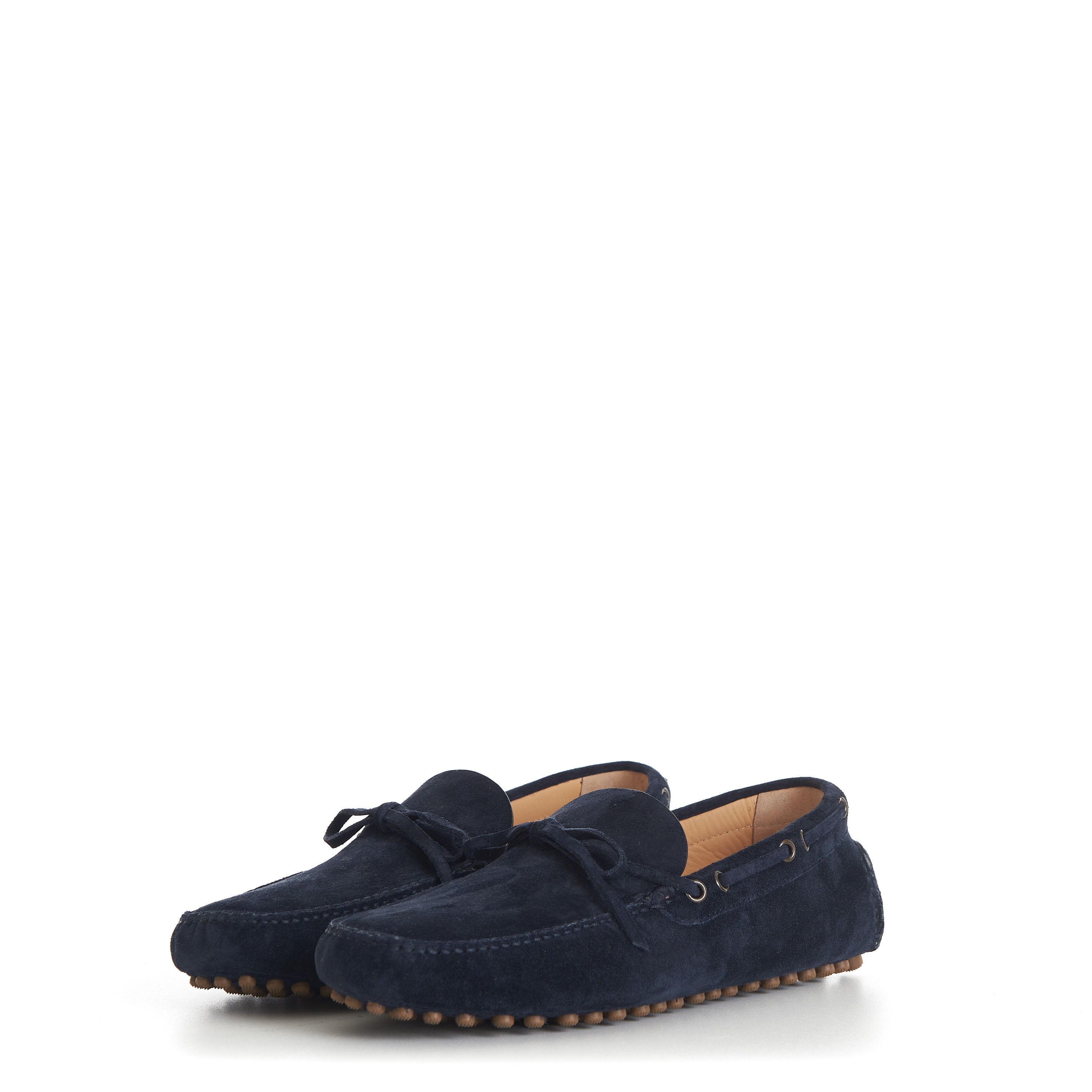 Brunello Cucinelli Dark Blue Driver Shoes Moccasin - Suede Calfskin Size US 9.5 / EU 42-43 - 4 Thumbnail