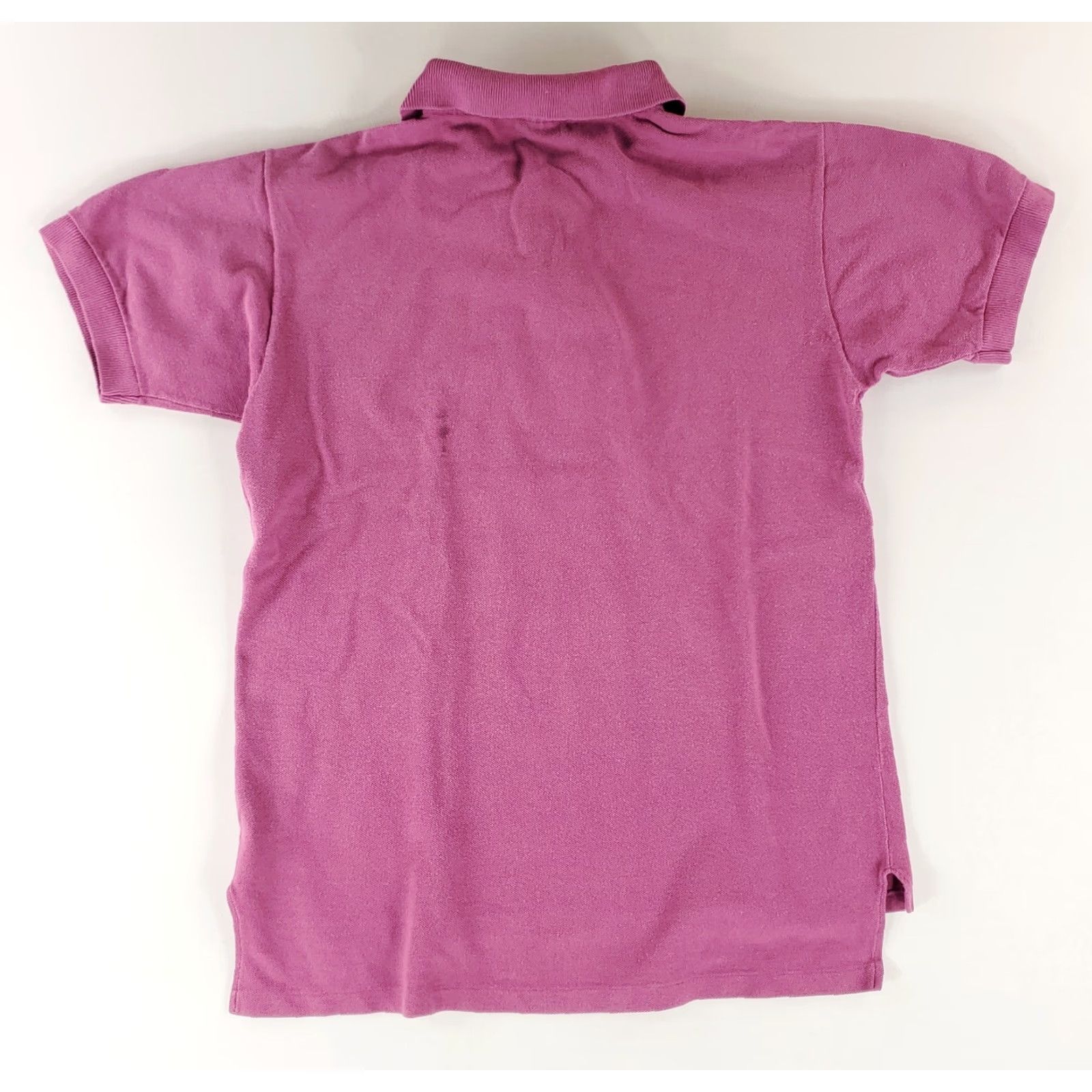 Izod VINTAGE Izod Lacoste Polo Shirt Mens M Purple Eggplant Pink 70s Patron Stain on Back Size US M / EU 48-50 / 2 - 5 Thumbnail