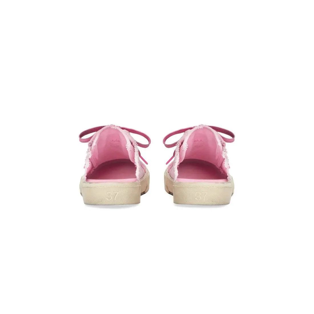 Balenciaga o1mt1gz0425 Paris Mules in Pink Size US 8 / IT 38 - 5 Thumbnail