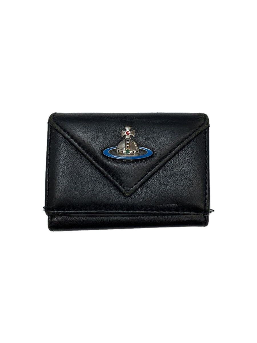 Vivienne Westwood Lthr Bifold Wallet Black