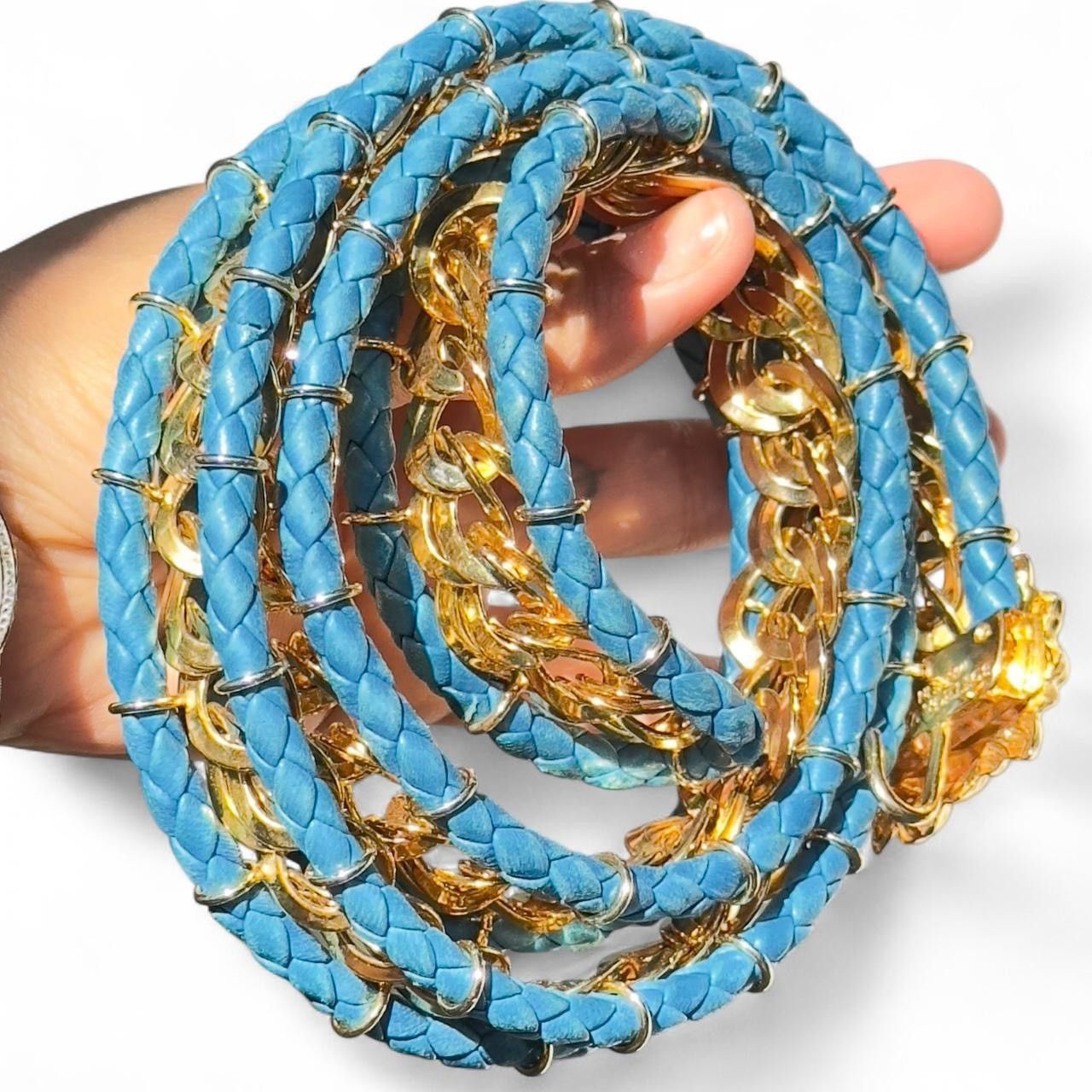 Bottega Veneta Bottega Veneta SUPER ARCHIVAL Gold Leather Lion Head Belt Size ONE SIZE - 6 Thumbnail