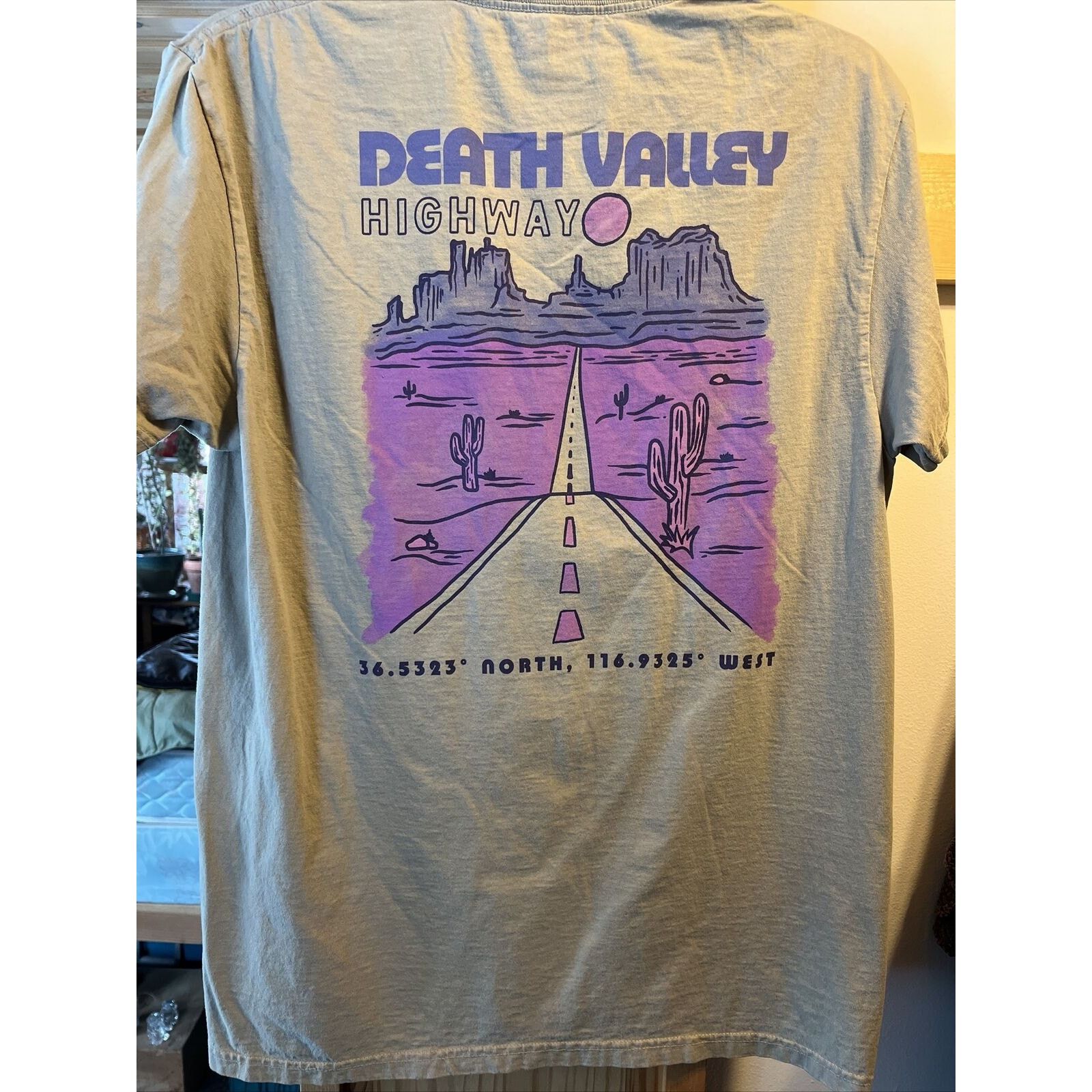 Other Artist Union Clothing Men’s M Gray Death Valley Cotton Shirt Size US M / EU 48-50 / 2 - 13 Thumbnail