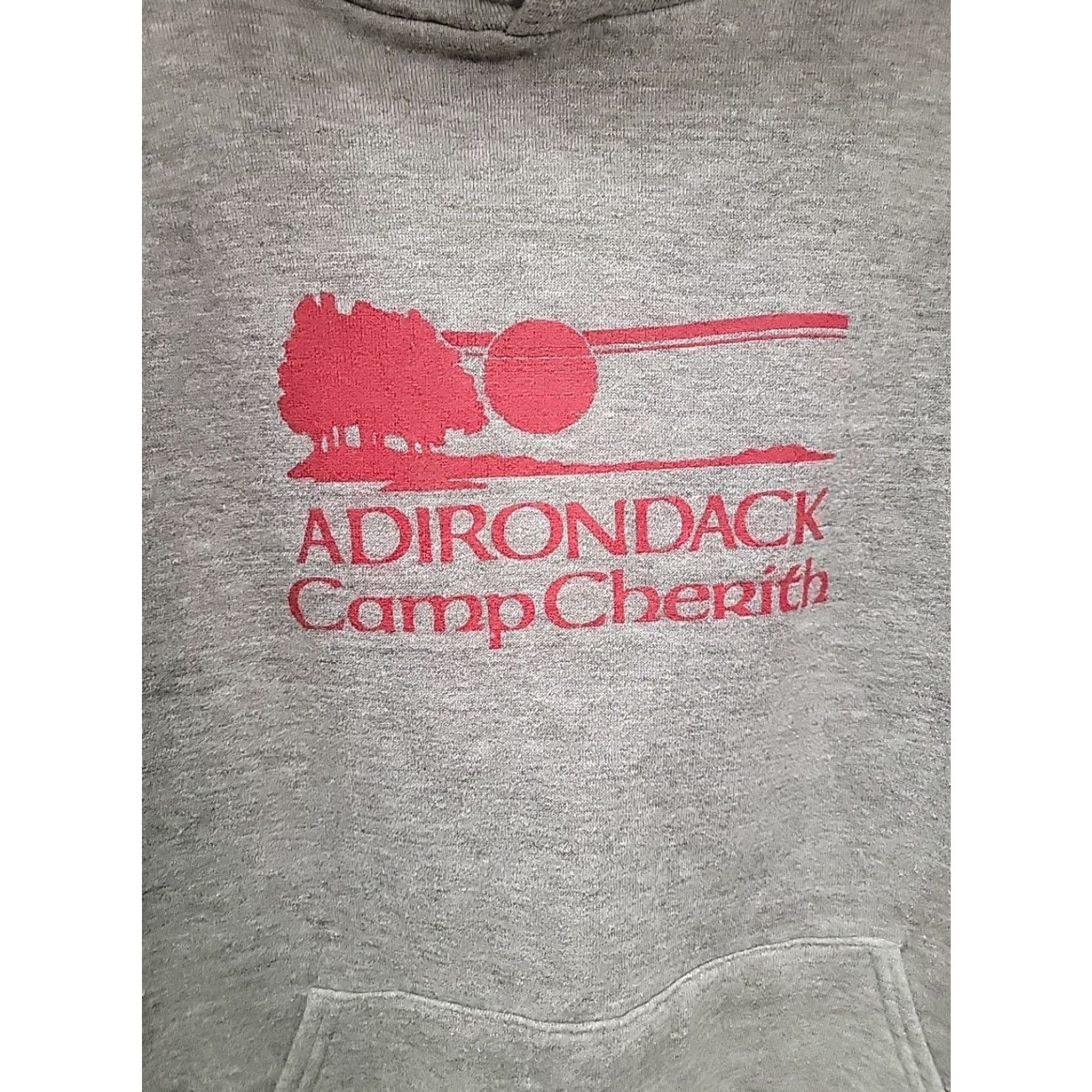 Russell Athletic VINTAGE Russell Athletic Hoodie Mens Small Gray Adirondack Camp Cherith Tri Blend Size US S / EU 44-46 / 1 - 2 Thumbnail
