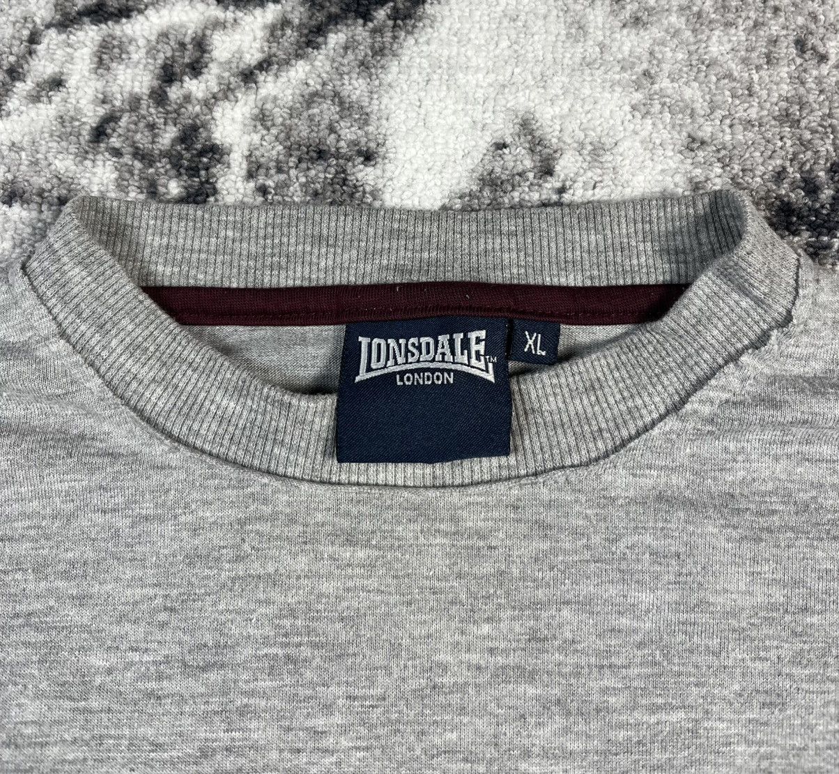 Lonsdale Lonsdale London Sleeveless Tee Grey Big Logo Size US XL / EU 56 / 4 - 5 Thumbnail