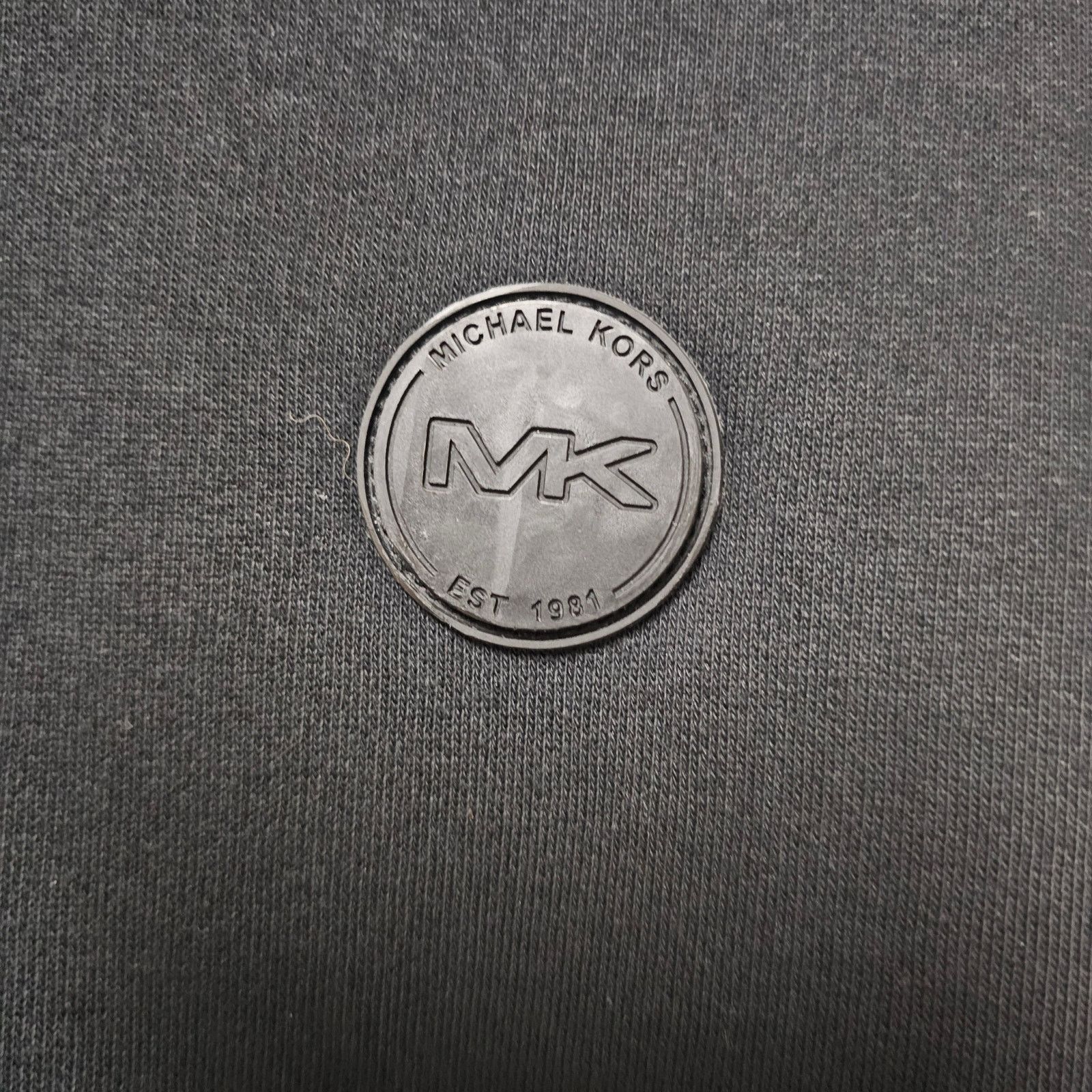 Michael Kors Michael Kors Mens 1/4 Zip Cotton Black Sweater Size Large Size US L / EU 52-54 / 3 - 5 Thumbnail