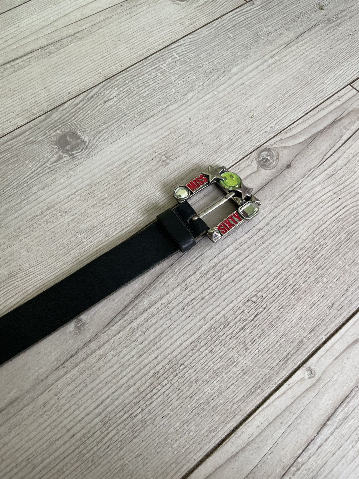Japanese Brand × Miss Sixty Miss Sixty Vintage Y2K Super Sexy Leather Belt Size ONE SIZE - 6 Thumbnail