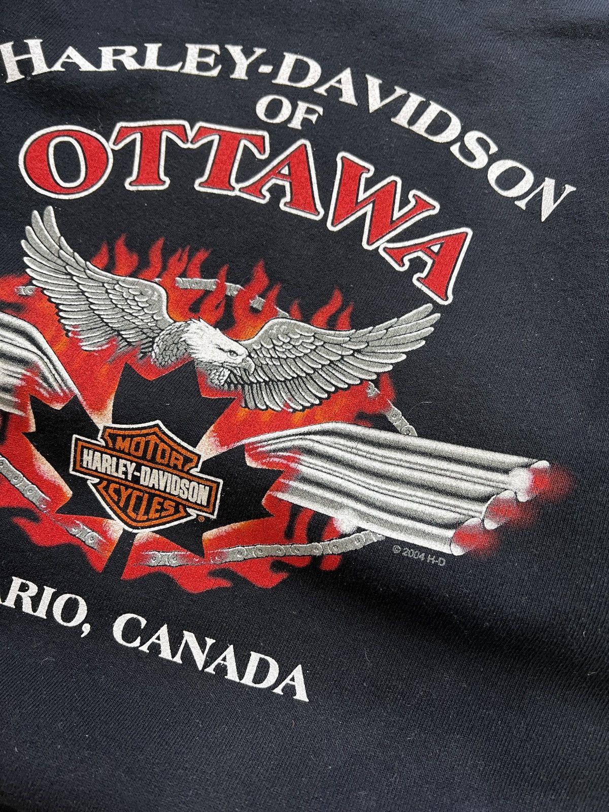 Harley Davidson VINTAGE HARLEY DAVIDSON 1999 sweatshirt 3D embleme Size US M / EU 48-50 / 2 - 14 Thumbnail