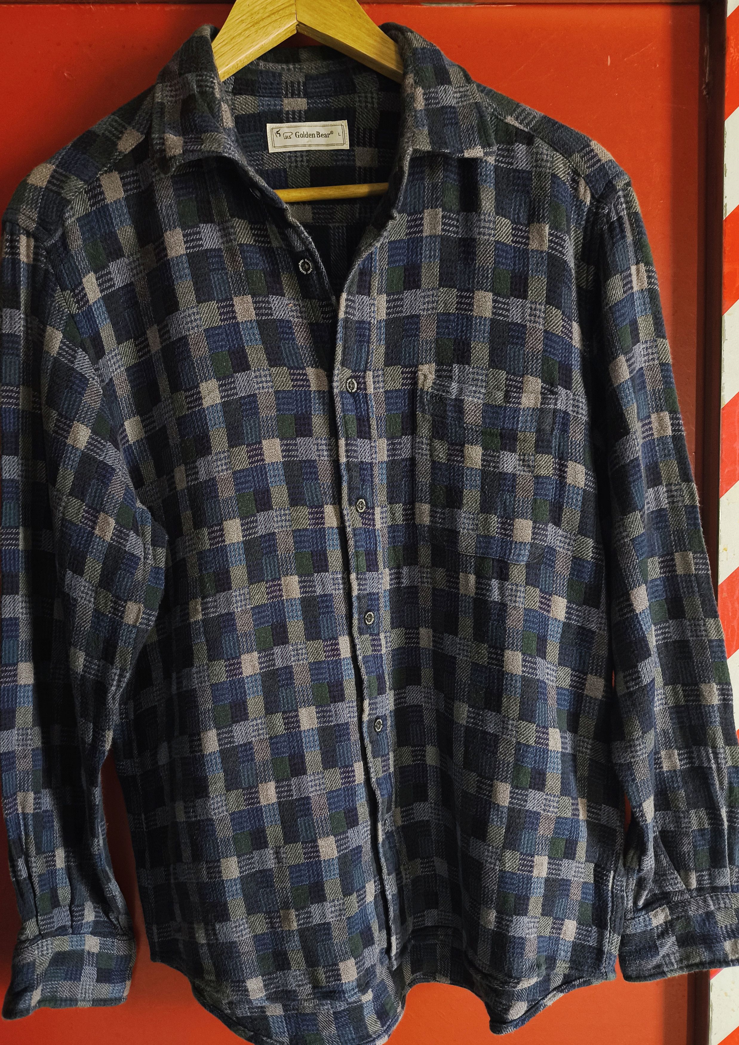 Golden Bear Vintage golden bear flannel shirt Size US M / EU 48-50 / 2 - 1 Thumbnail