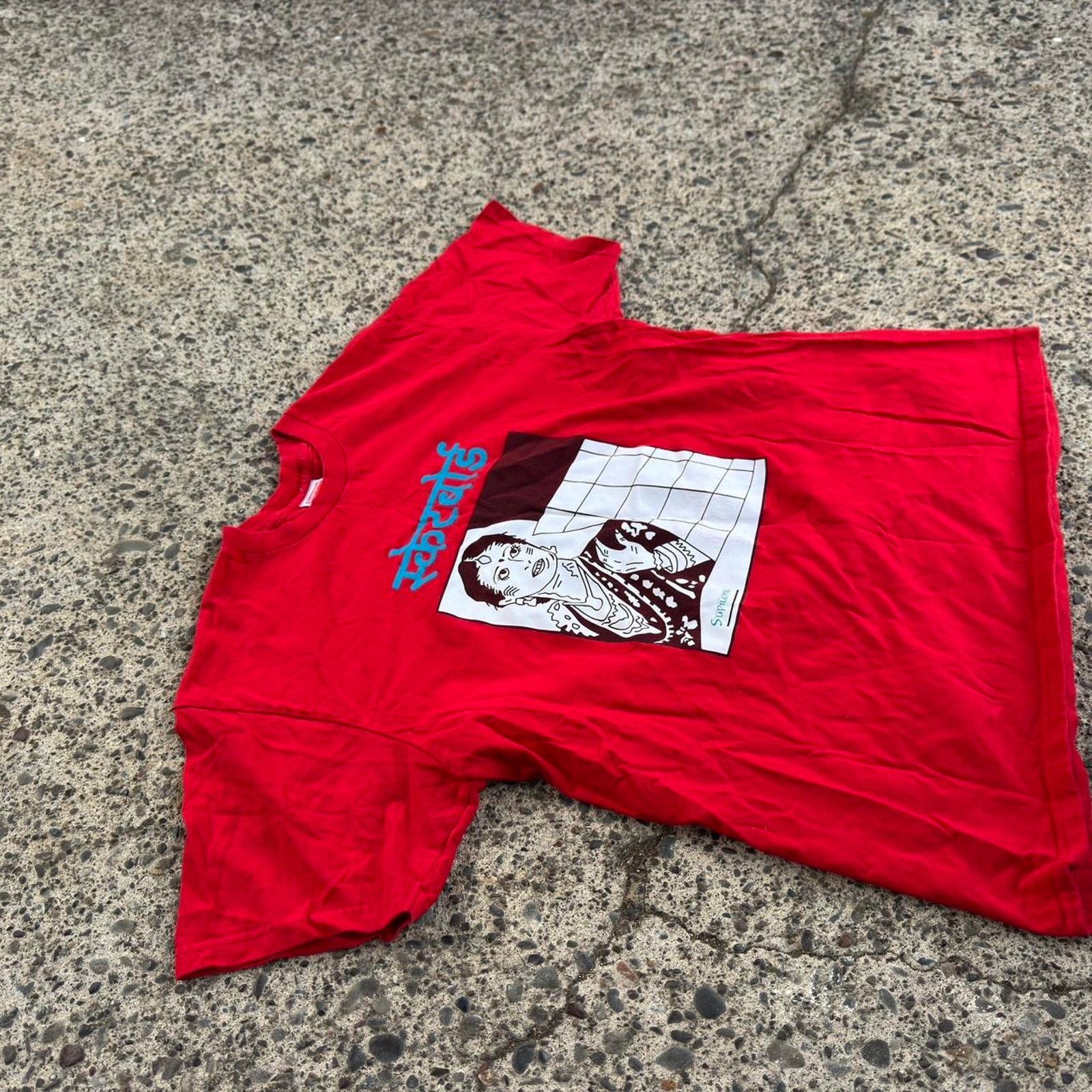 Supreme Supreme 2018 bombay red t shirt Size US L / EU 52-54 / 3 - 2 Thumbnail