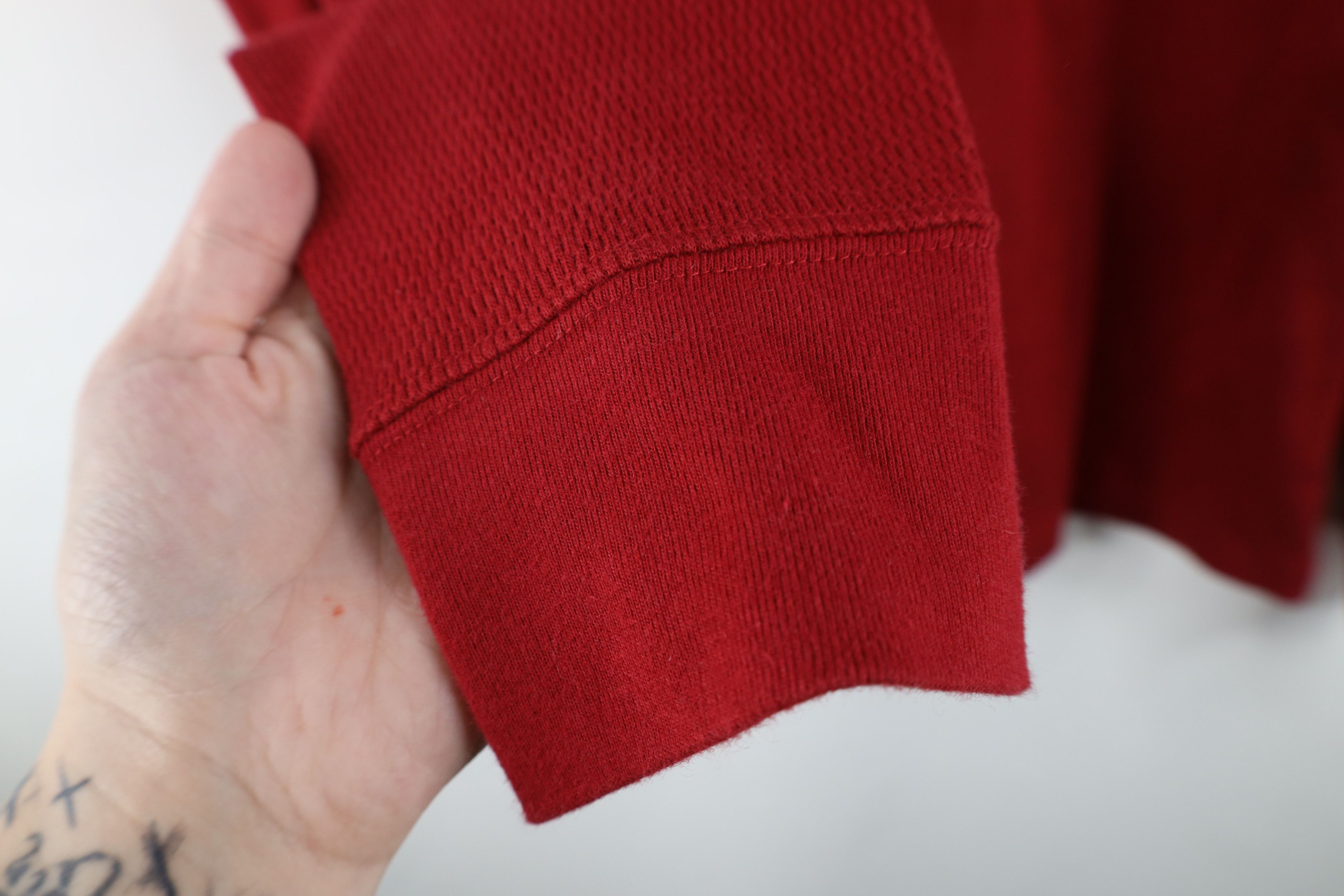 Gap Vintage 90s Y2K Gap Thermal Waffle Knit Long Sleeve T-Shirt Size US L / EU 52-54 / 3 - 9 Thumbnail