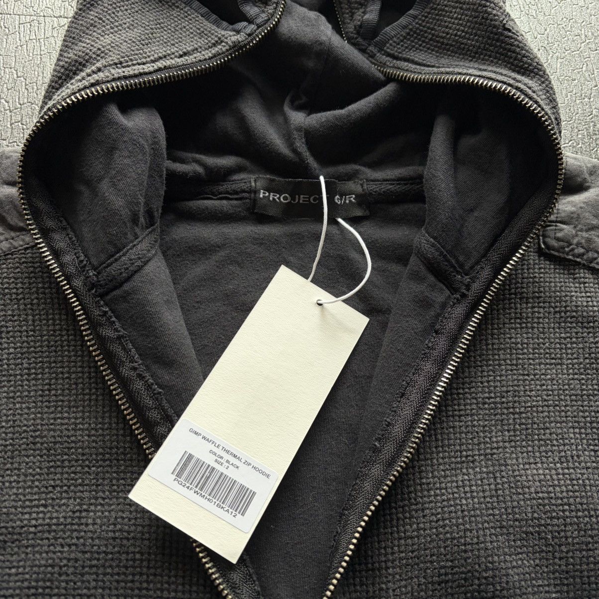 PROJECT G/R Project GR GIMP WAFFLE THERMAL ZIP HOODIE size 2 stk Size US M / EU 48-50 / 2 - 2 Thumbnail