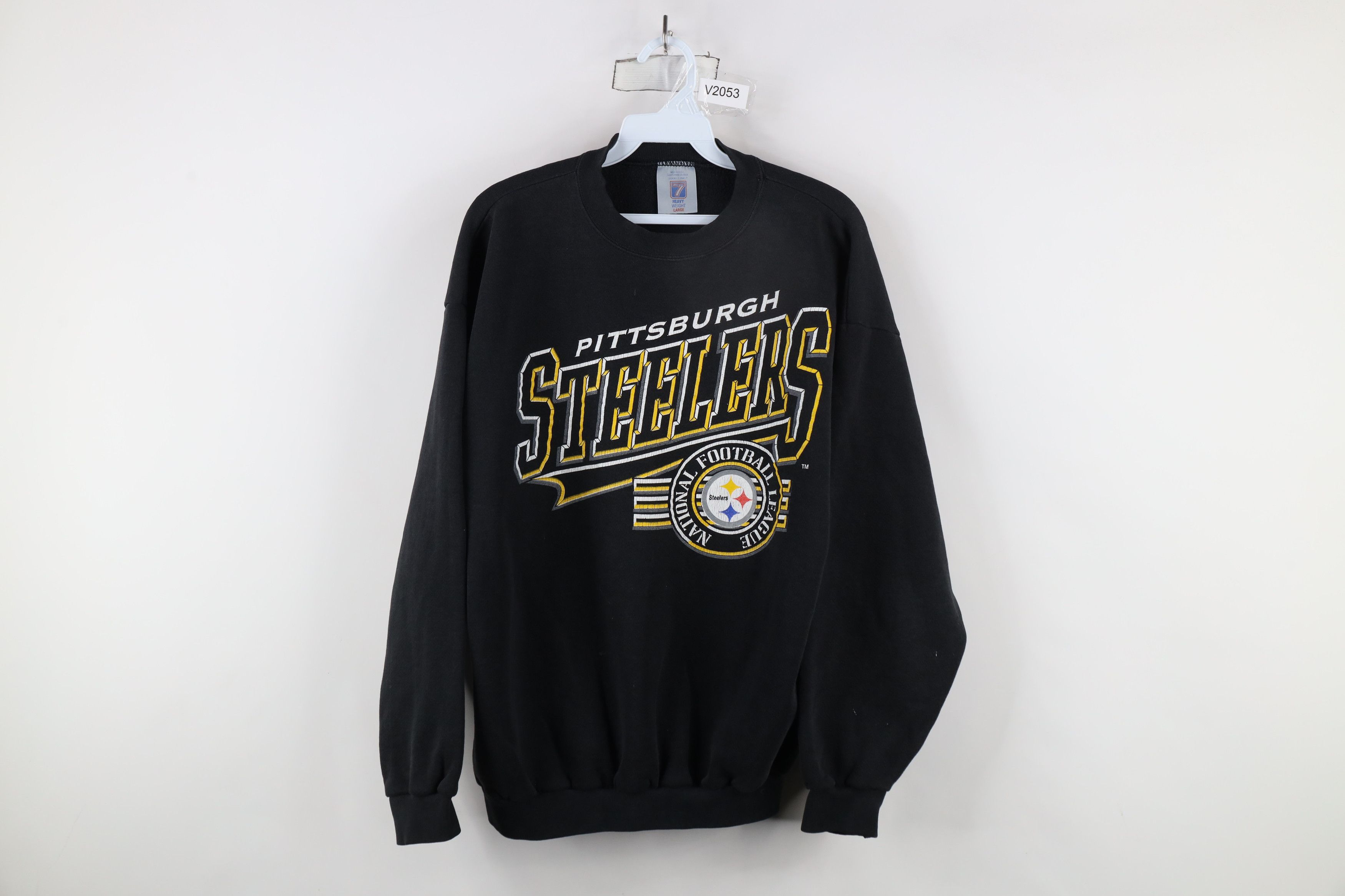 Vintage Vintage 80s 90s Pittsburgh Steelers Football Sweatshirt USA Size US L / EU 52-54 / 3 - 1 Thumbnail