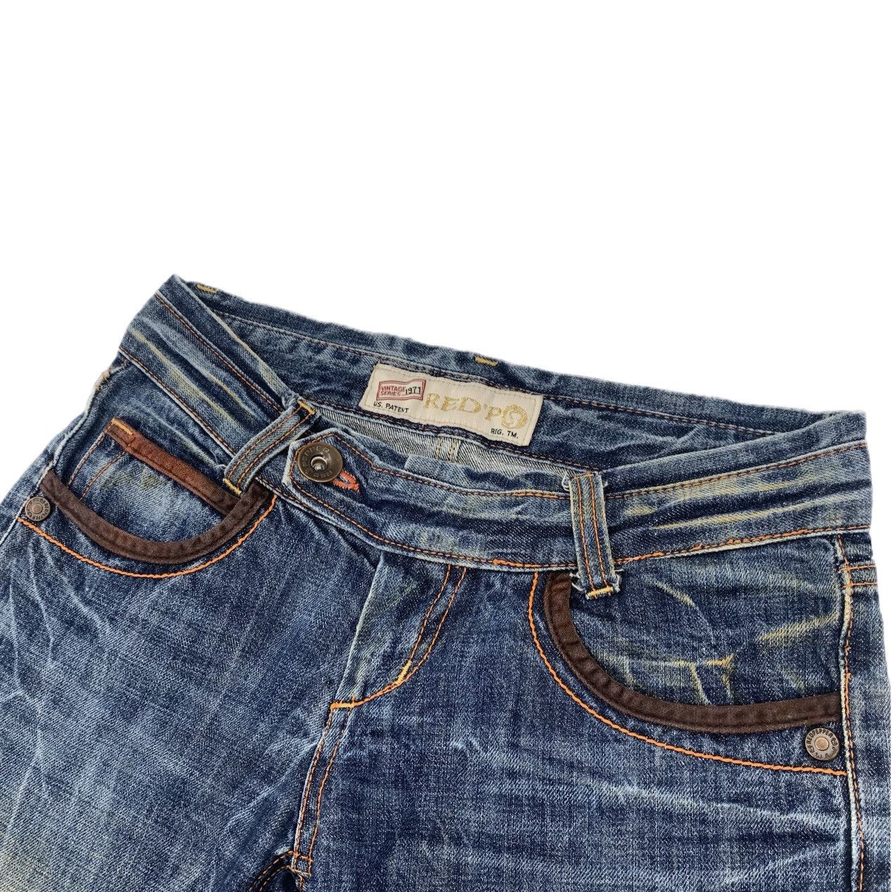 Tornado Mart Red Pepper Bootcut Denim Size US 27 - 3 Thumbnail