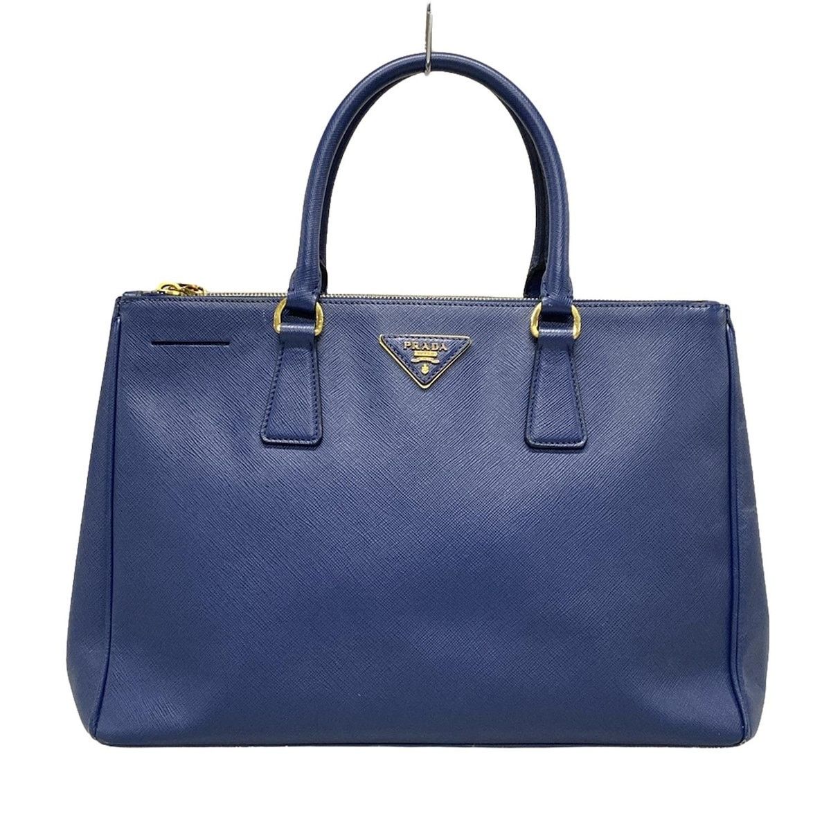 Prada Galleria Medium Bag Tote Bag Bn1874 in Blue, Women's